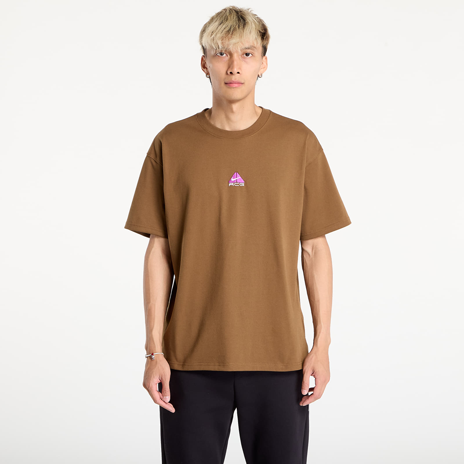 Heren T-shirts Nike ACG Dri-FIT Men's T-Shirt Mosswood Brown
