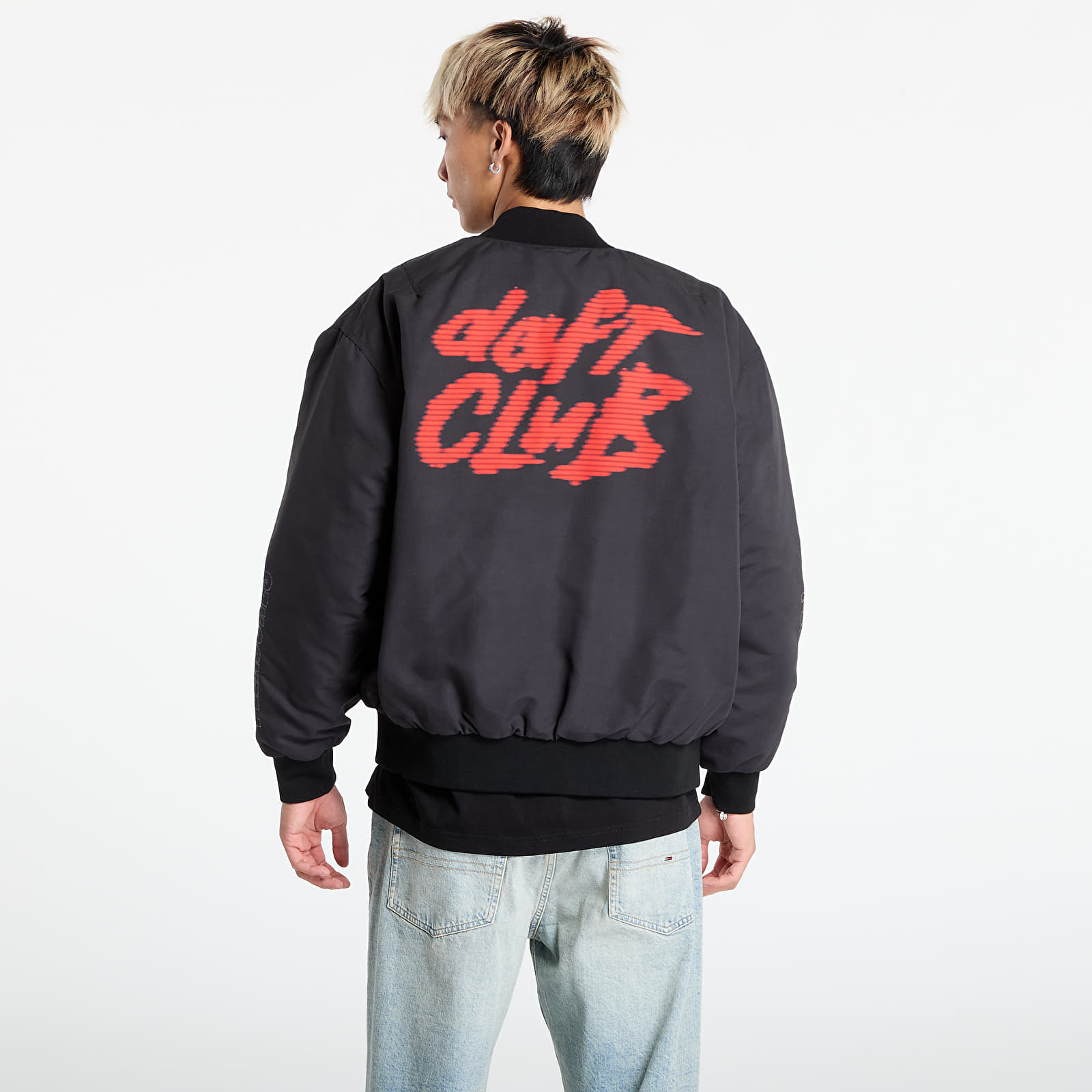 Herenjassen PLEASURES Daft Club Reversible Bomber Black
