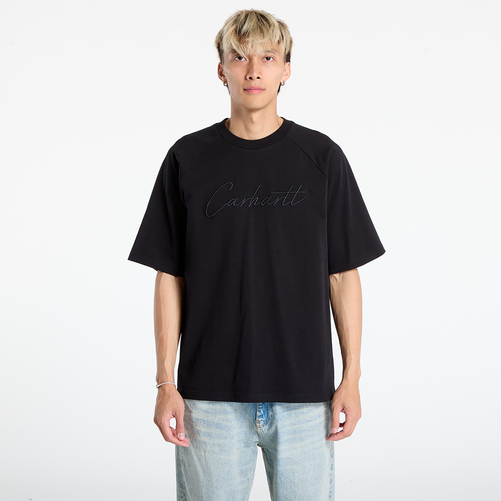 Heren T-shirts Carhartt WIP S/S Ray T-Shirt UNISEX Black