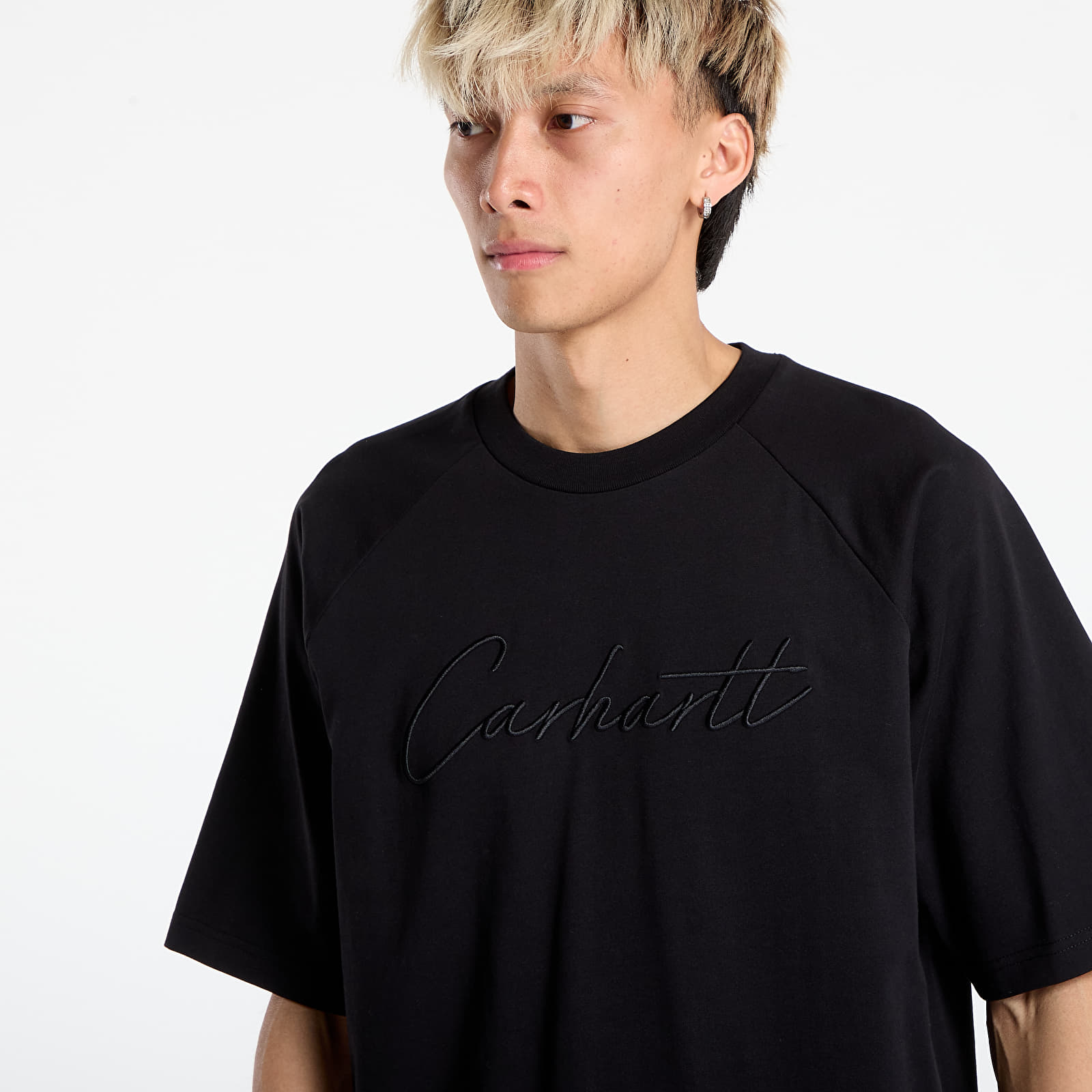 Heren T-shirts Carhartt WIP S/S Ray T-Shirt UNISEX Black