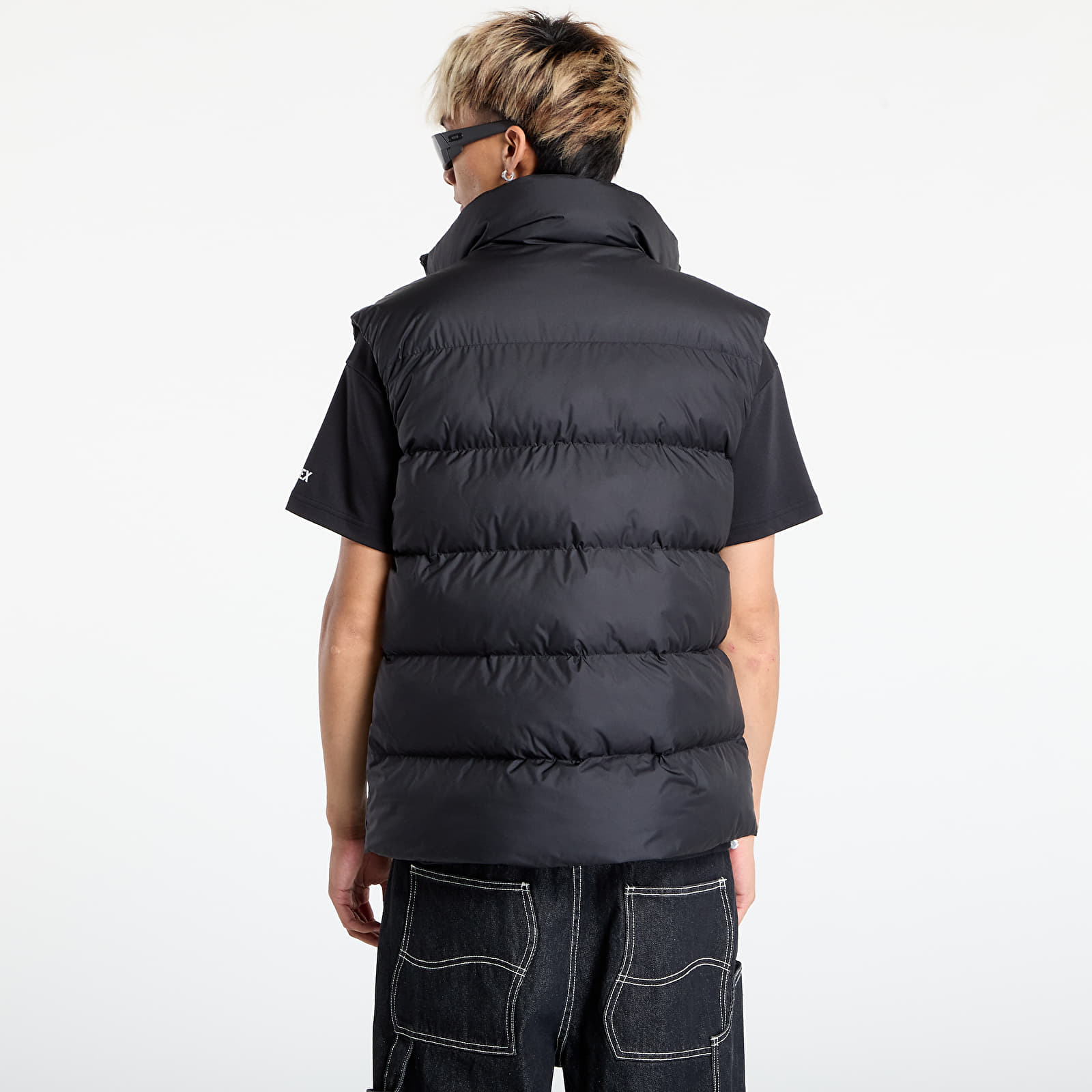 Ανδρικά γιλέκα adidas Tonal Puffer Vest Black