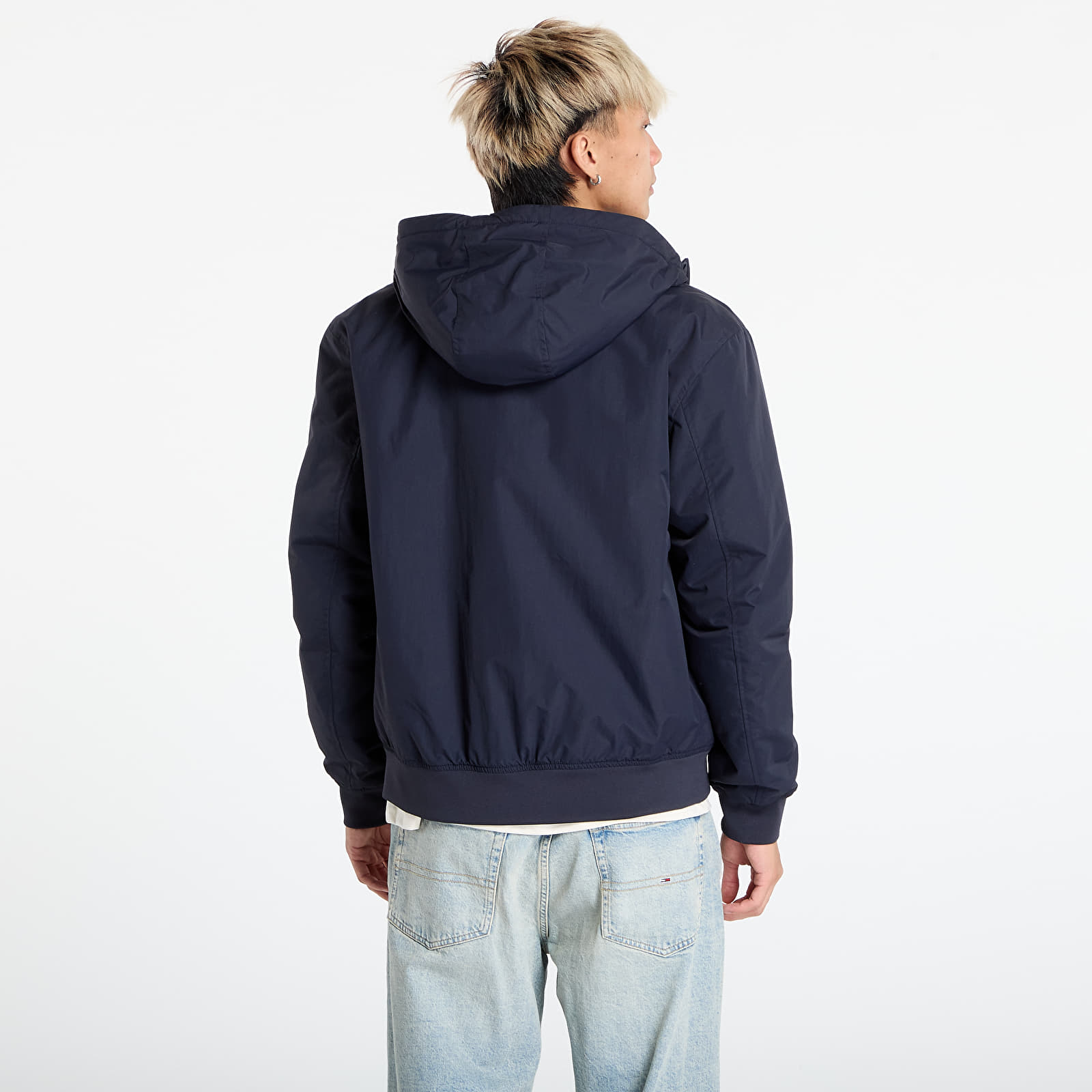 Ανδρικά down τζάκετ FRED PERRY Hooded Brentham Jacket Navy