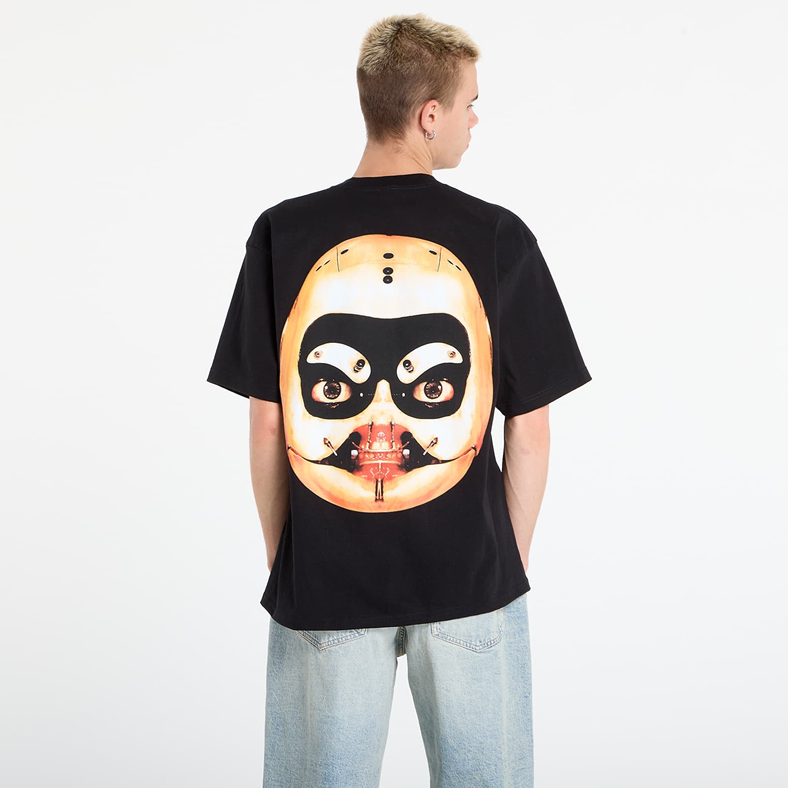 Magliette da uomo PLEASURES Technologic T-Shirt Black