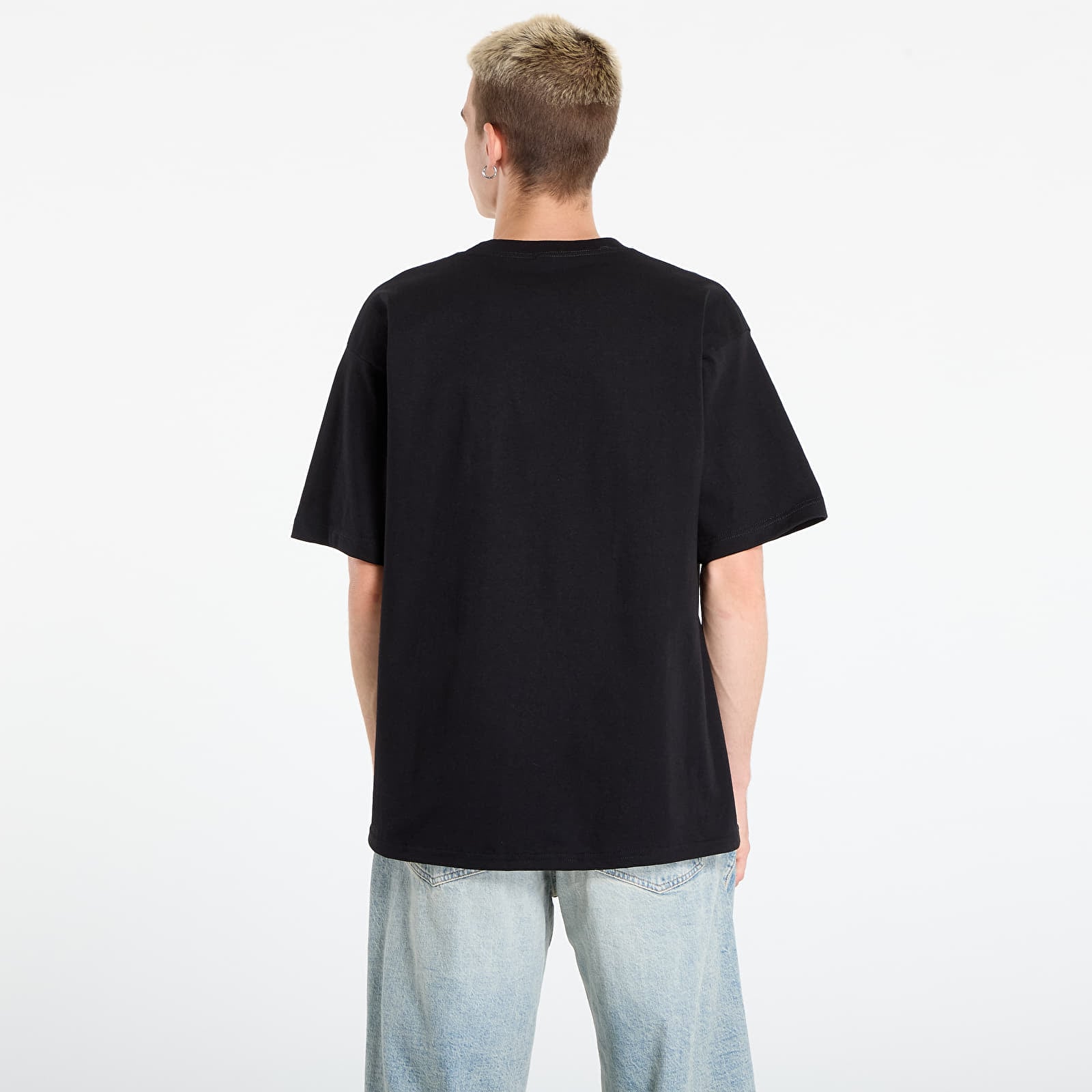 T-Shirts Männer PLEASURES Harajuku T-Shirt Black