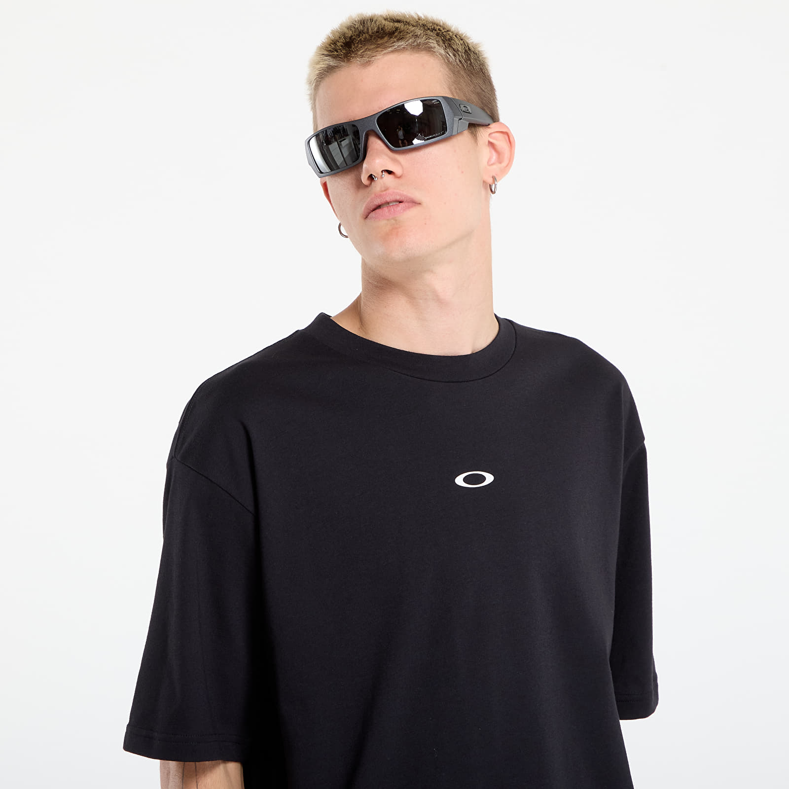 Heren T-shirts Oakley Enhance Qdc Ss Tee Grip 4.0 Blackout