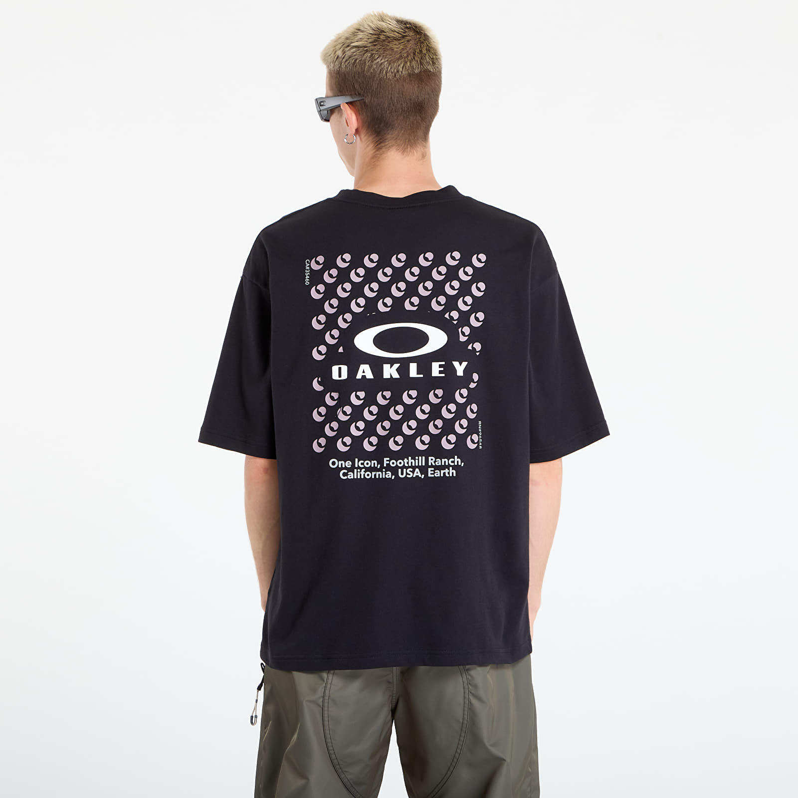 Heren T-shirts Oakley Enhance Qdc Ss Tee Grip 4.0 Blackout