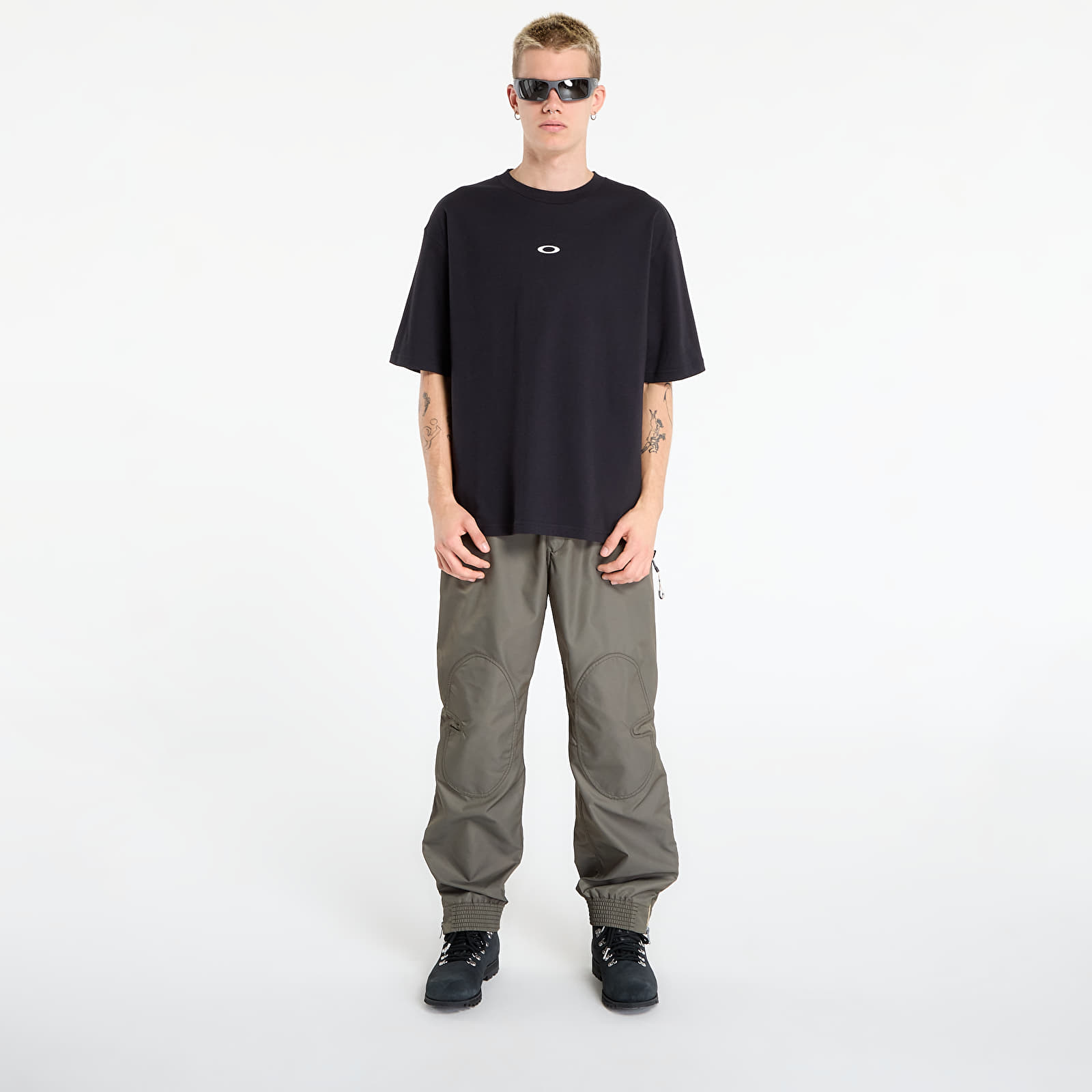 Heren T-shirts Oakley Enhance Qdc Ss Tee Grip 4.0 Blackout