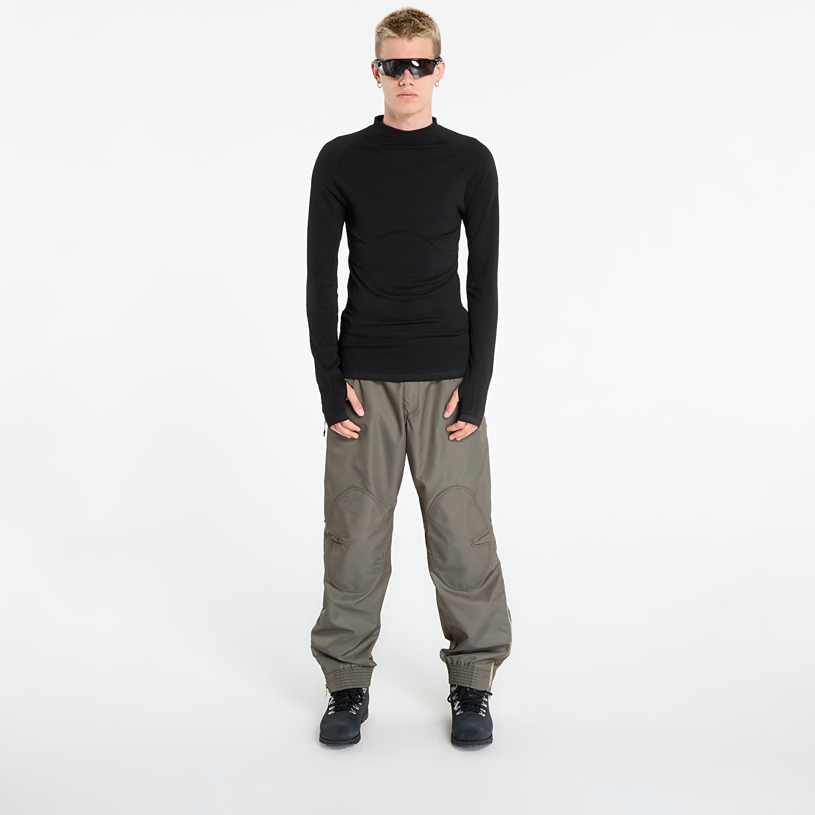 Heren T-shirts Oakley Latitude Soar Base Layer Blackout