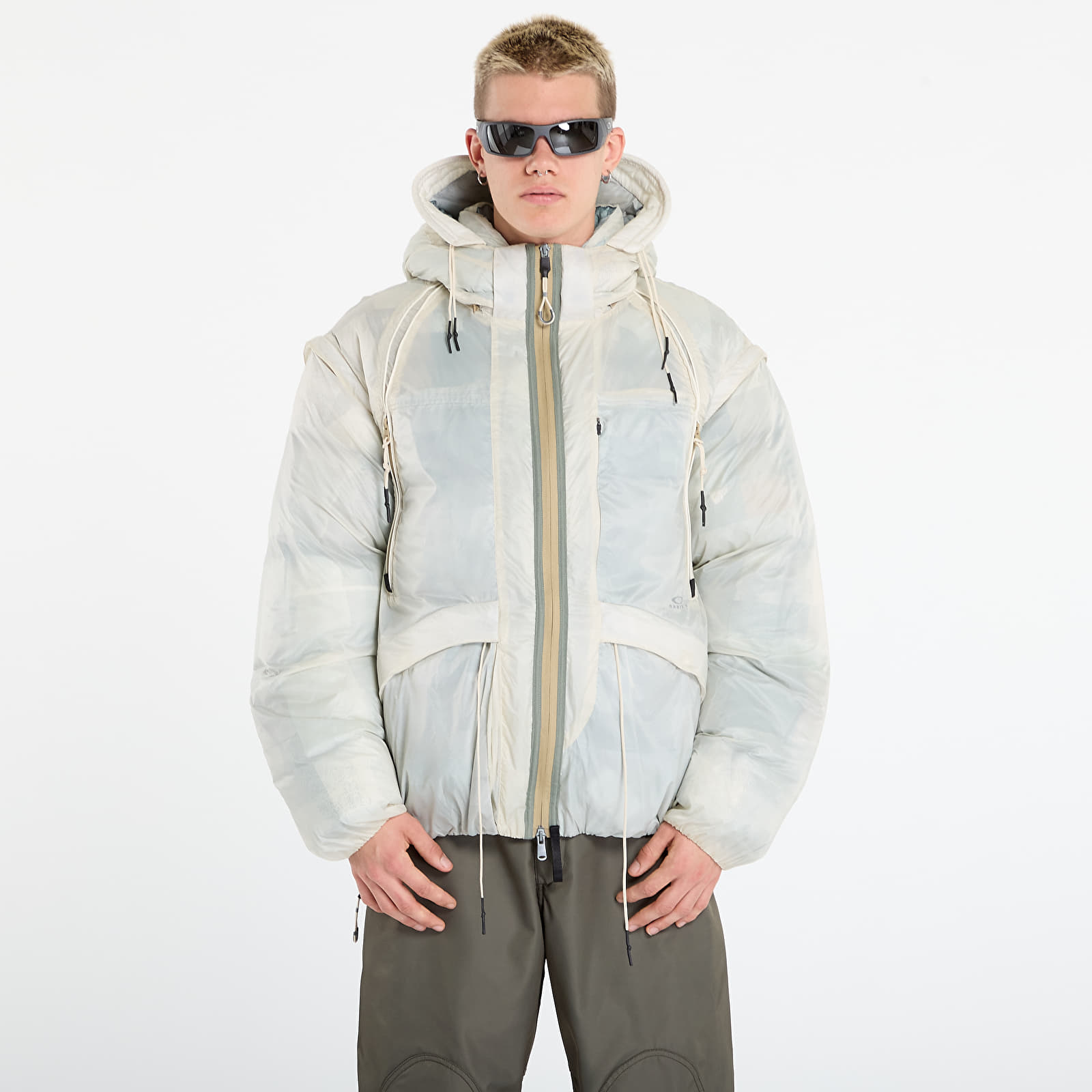 Jachete din puf pentru bărbați Oakley Latitude Soar Puffer Jacket Mountain Camo Green