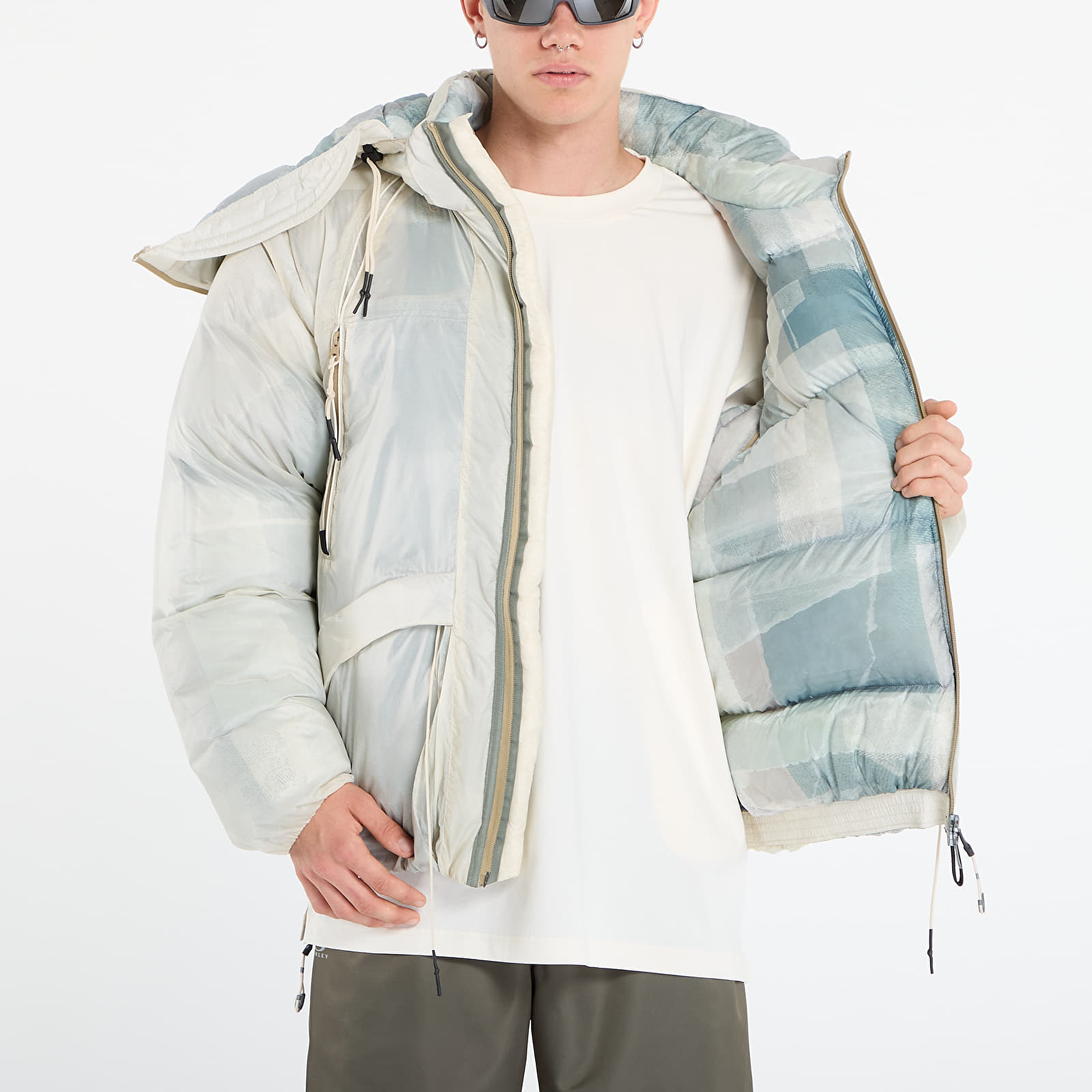 Jachete din puf pentru bărbați Oakley Latitude Soar Puffer Jacket Mountain Camo Green