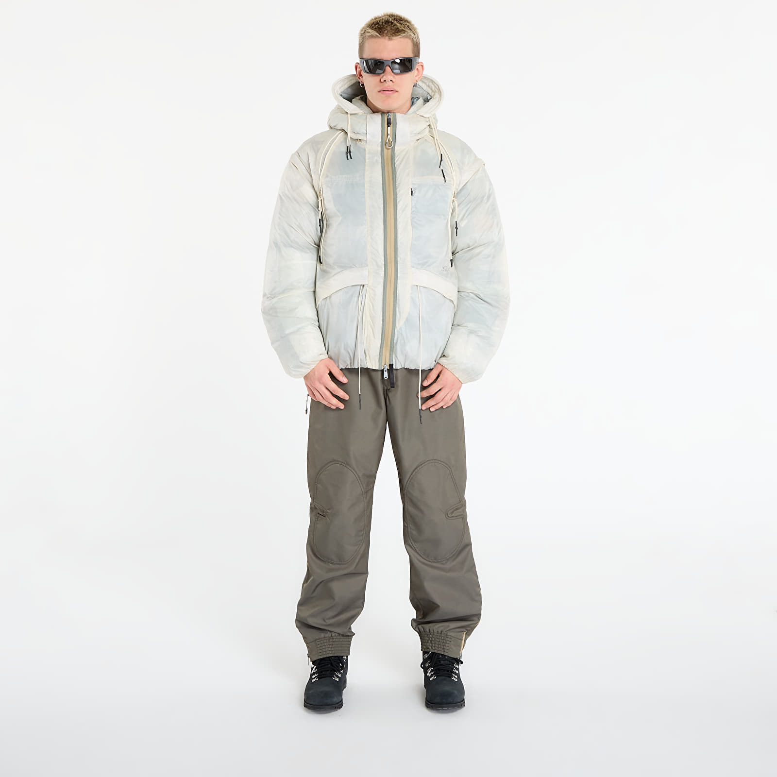 Jachete din puf pentru bărbați Oakley Latitude Soar Puffer Jacket Mountain Camo Green