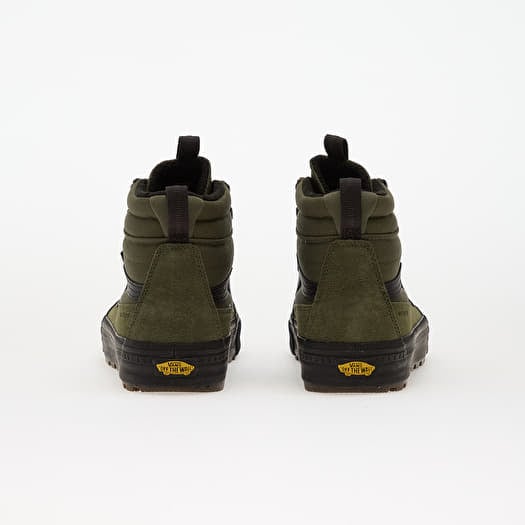 Mid Slip Botas Vans Hombre Olive Vans UNISEX Botas Para La Nieve