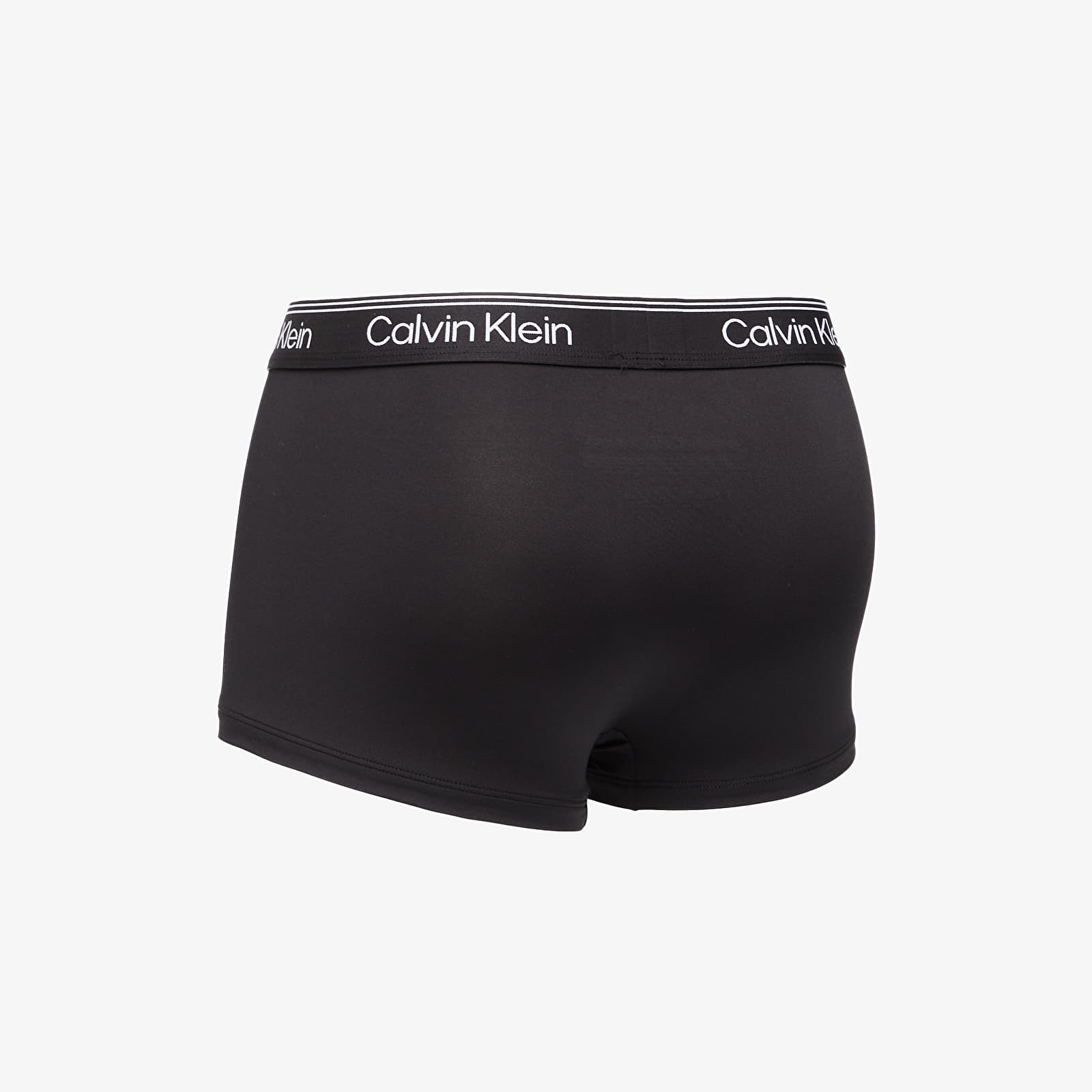 Caleçons pour hommes Calvin Klein Low Rise Trunk 3-Pack Black