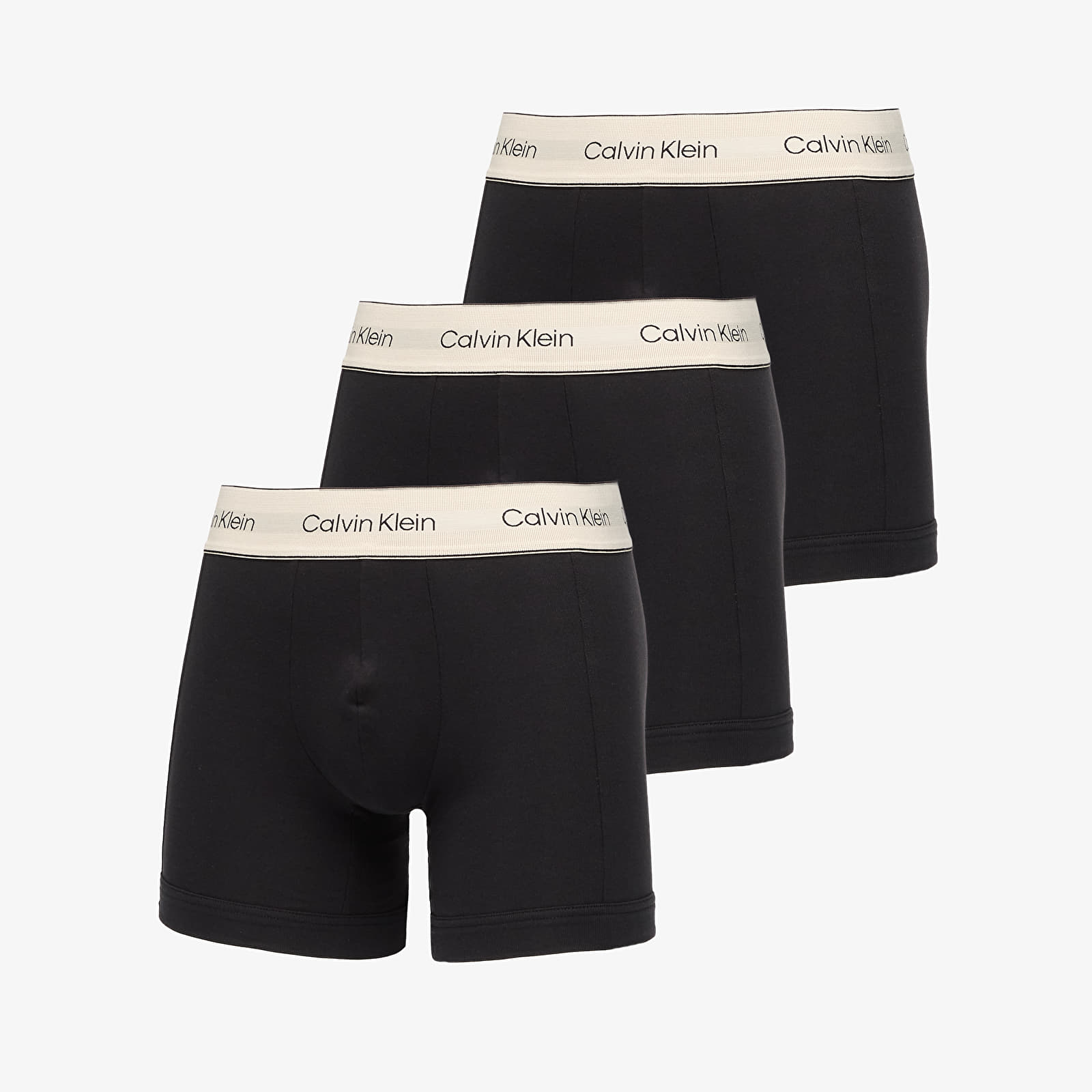 Boxer da uomo Calvin Klein Boxer Brief 3-Pack Black