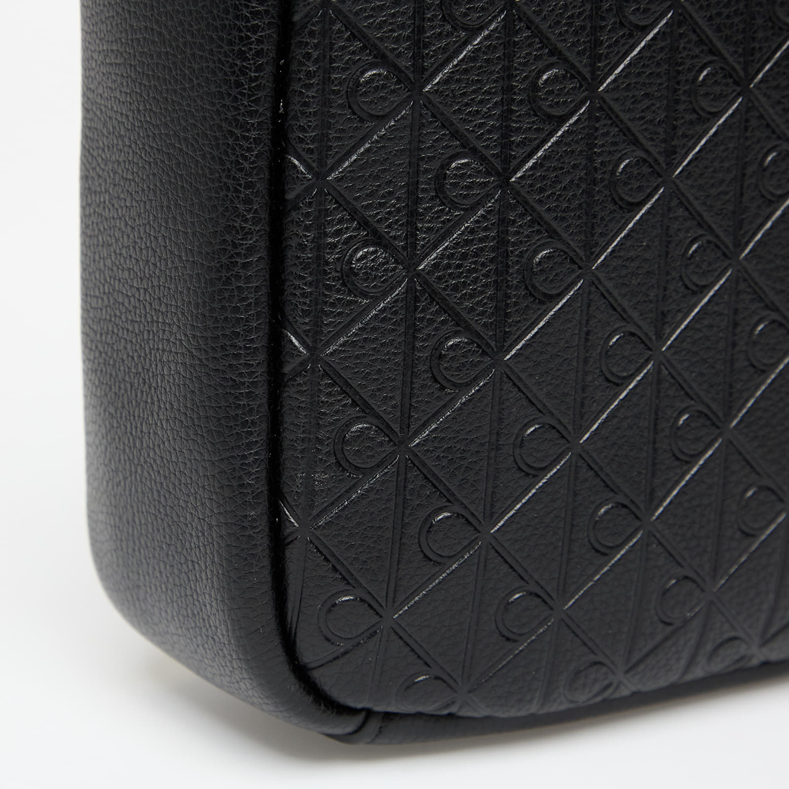 Τσάντα Calvin Klein Emblem Aop Emboss Crossover Black Universal
