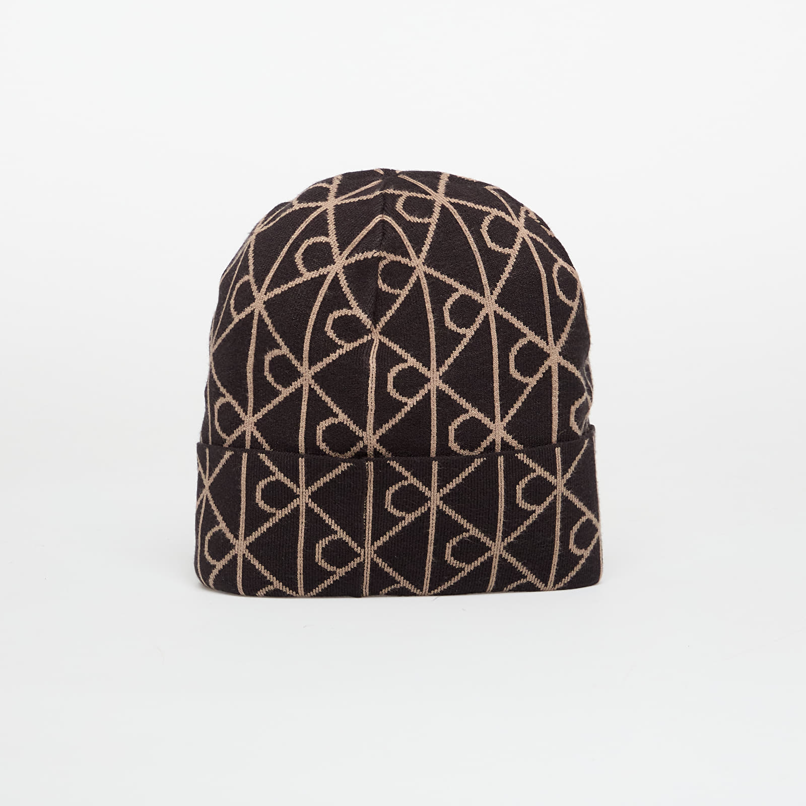 Ανδρικά καπέλα Calvin Klein Emblem Aop Jcq Fine Hat Black