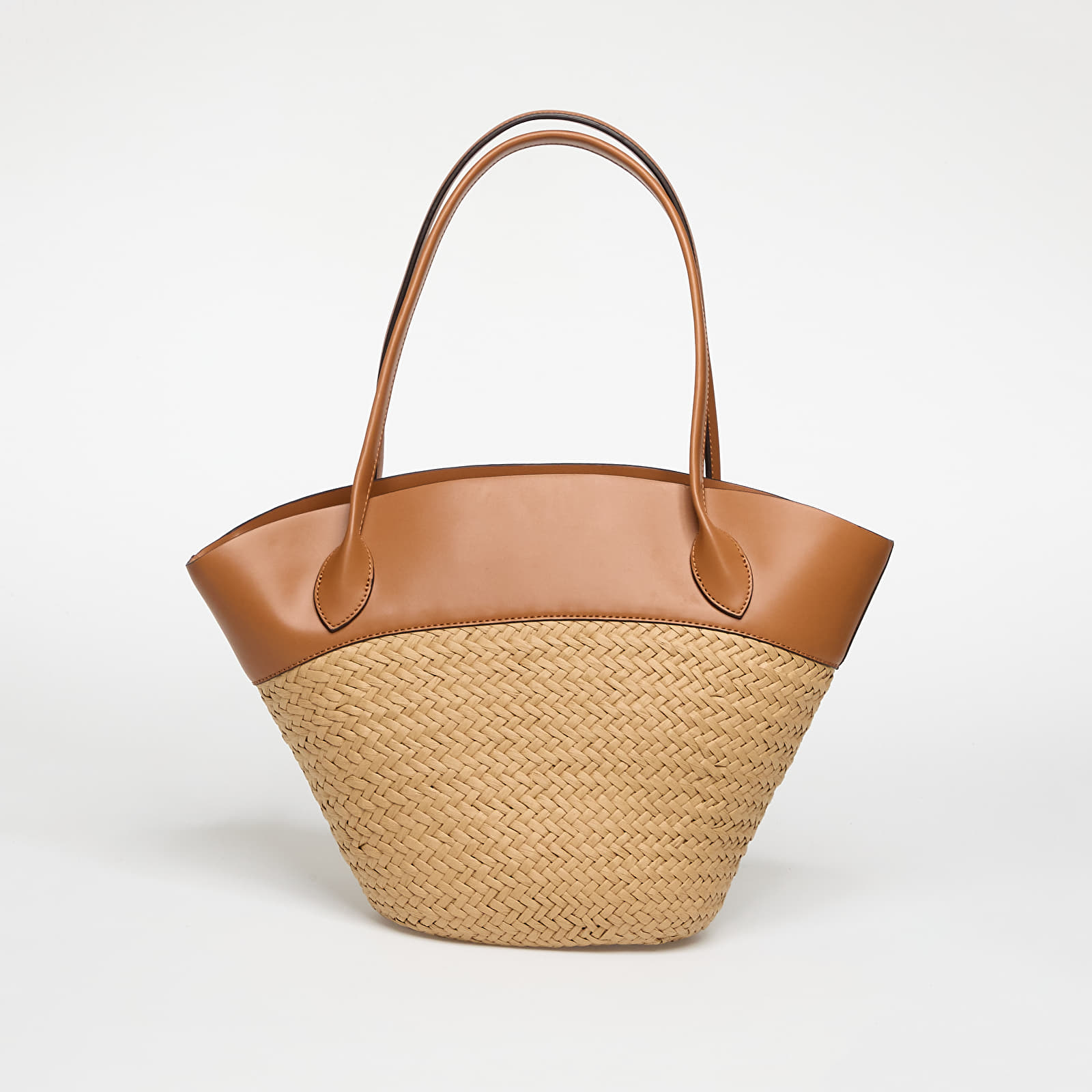 Handtassen GUESS Venere Large Tote Natural/ Caramel