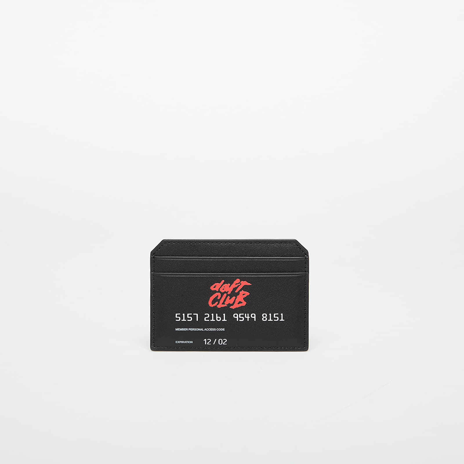 Portefeuilles hommes PLEASURES Daft Club Cardholder Black