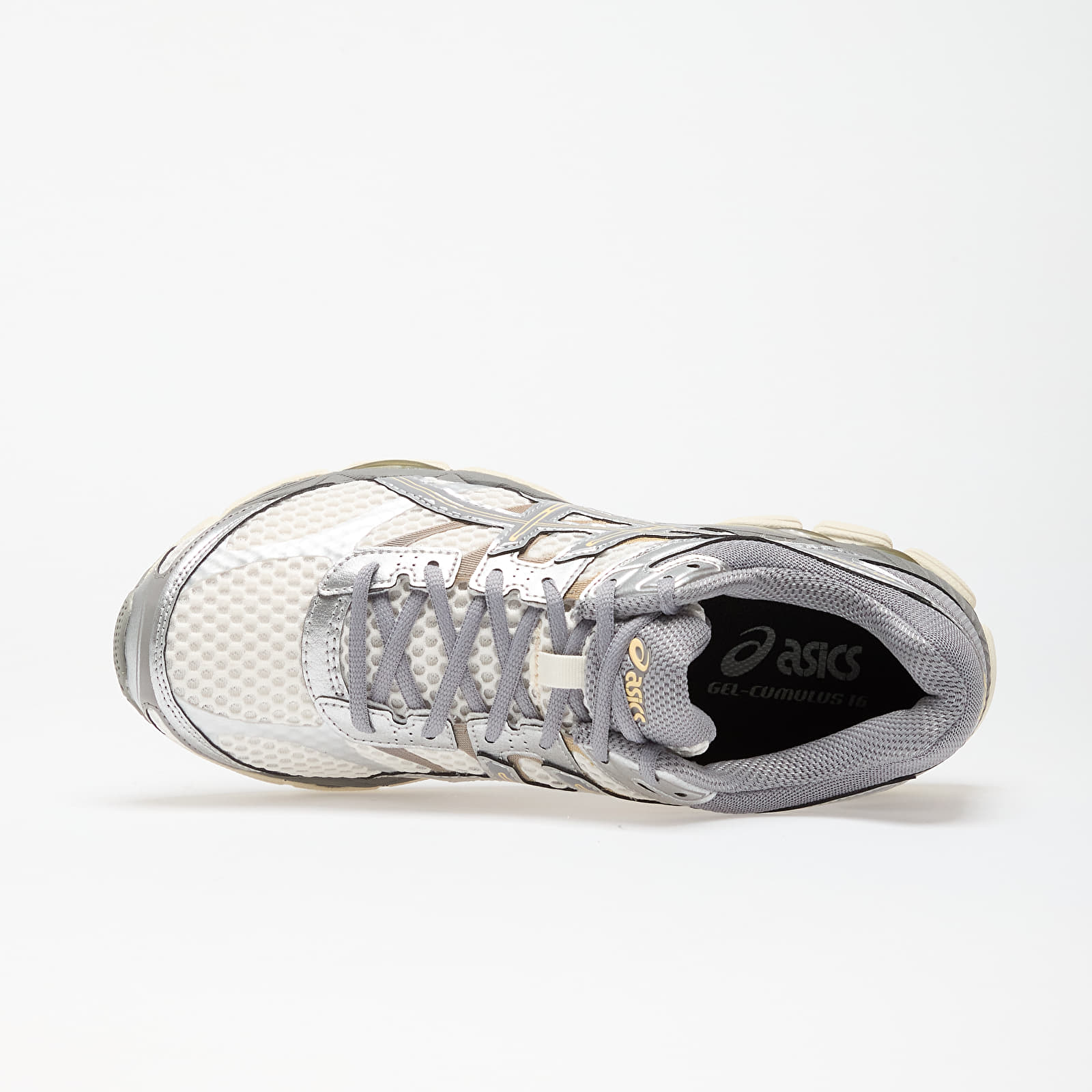Vyriški sportbačiai ir batai Asics Gel-Cumulus 16 Cream/ Clay Grey