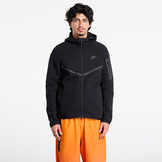 Sweatshirt Nike Tech Men's Fleece Windrunner Full-Zip Jacket Black/ Black