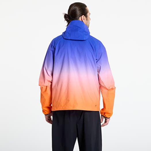 Nike Tech Men's Woven Full-Zip Jacket Game Royal/ Safety Orange