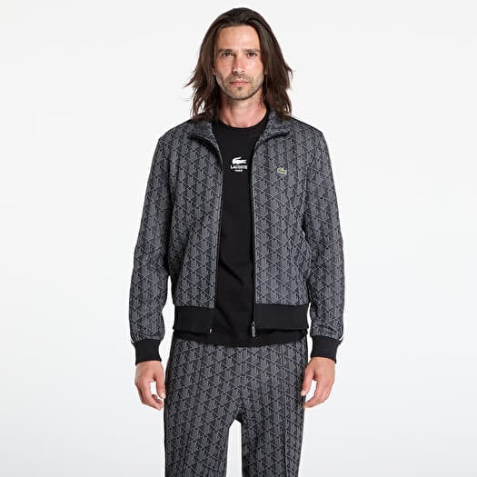 LACOSTE Men's Sweatshirt Black/ Graphite