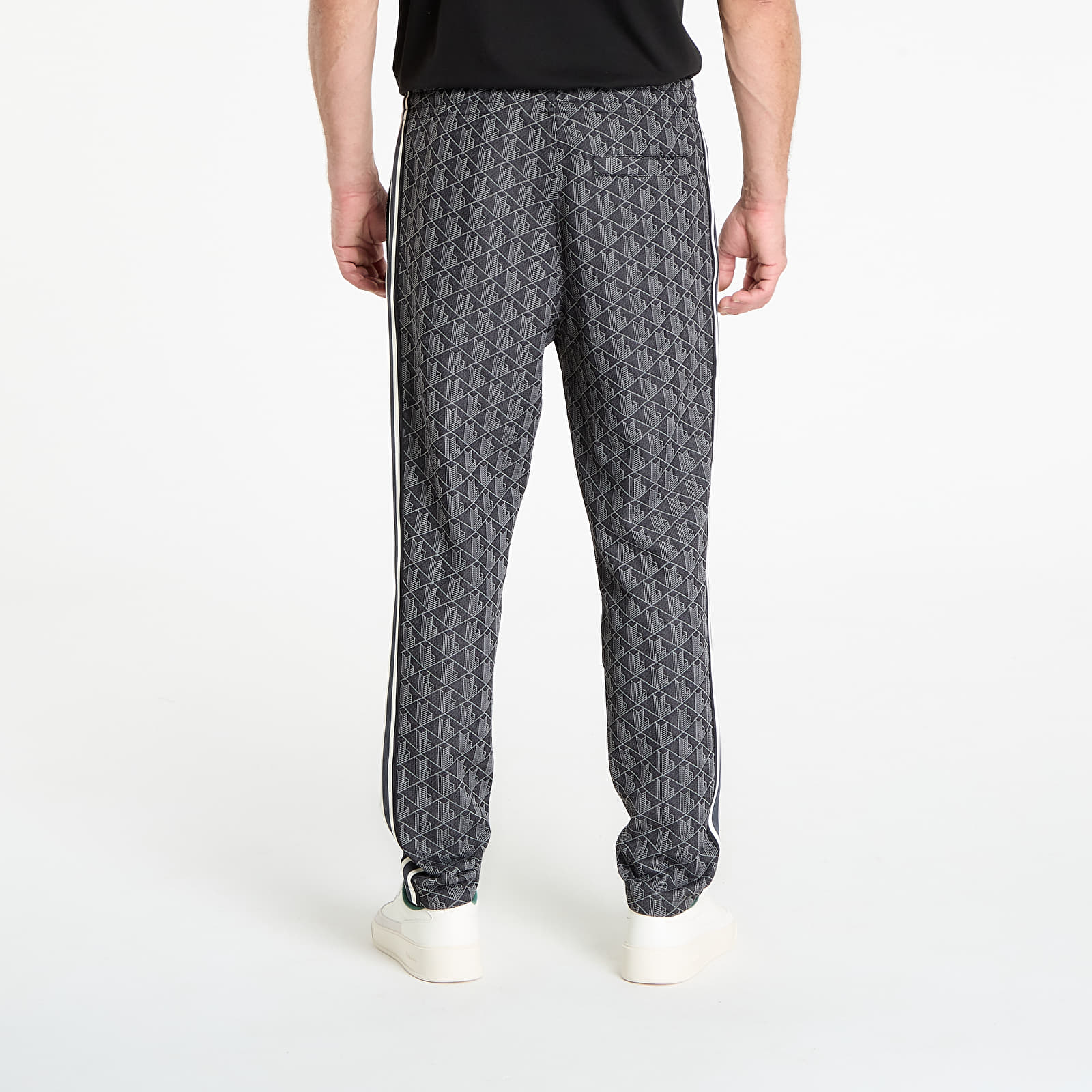 Trainingsbroeken LACOSTE Men's Tracksuit Trousers Black/ Graphite