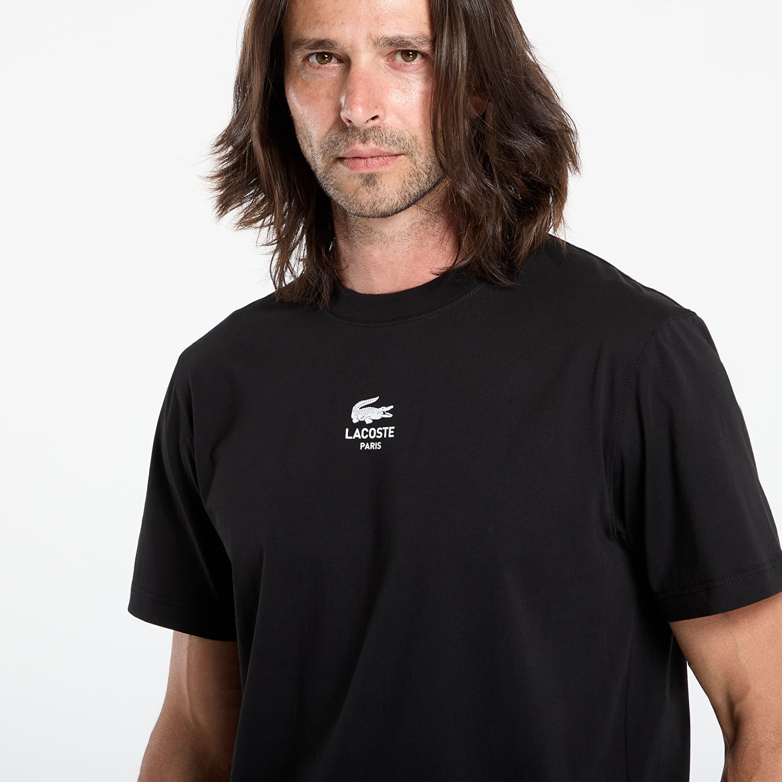 T-shirt LACOSTE Men's Tee-Shirt Black XL