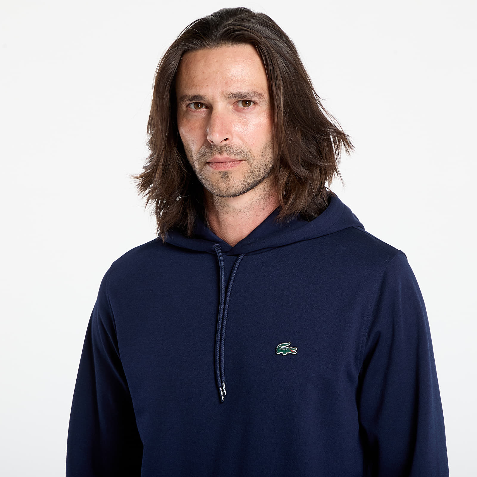 Hoodies en truien LACOSTE Men's Sweatshirt Navy Blue