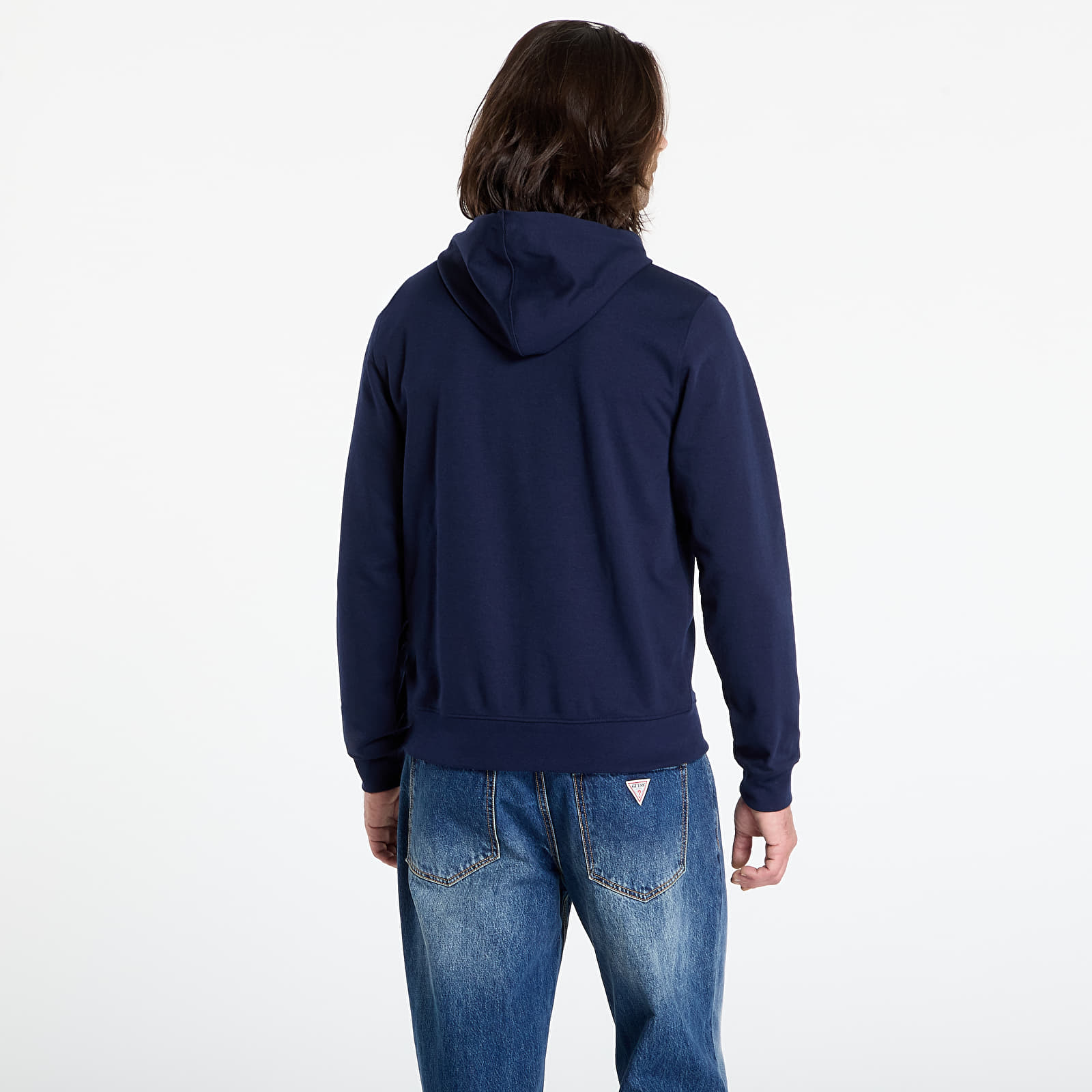 Hoodies en truien LACOSTE Men's Sweatshirt Navy Blue