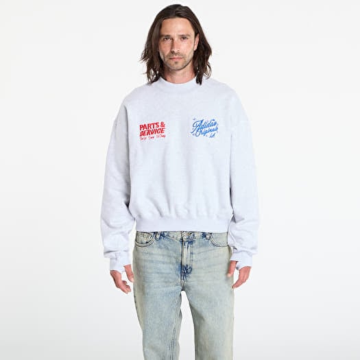 adidas x OG LA Santa Monica Crewneck UNISEX Light Grey Heather/ Black