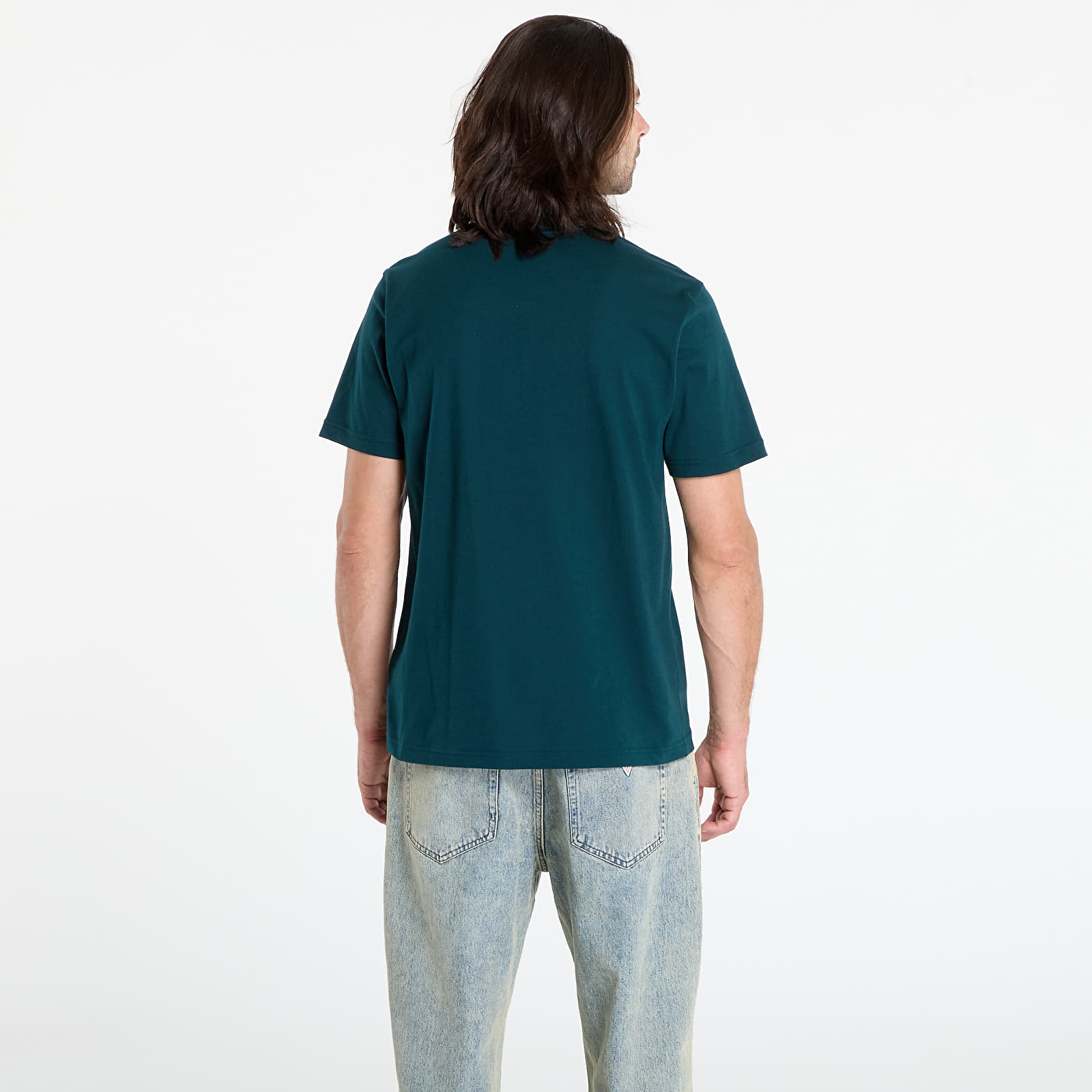 Tricouri bărbați adidas Trefoil Essentials Tee Aurora Ivy