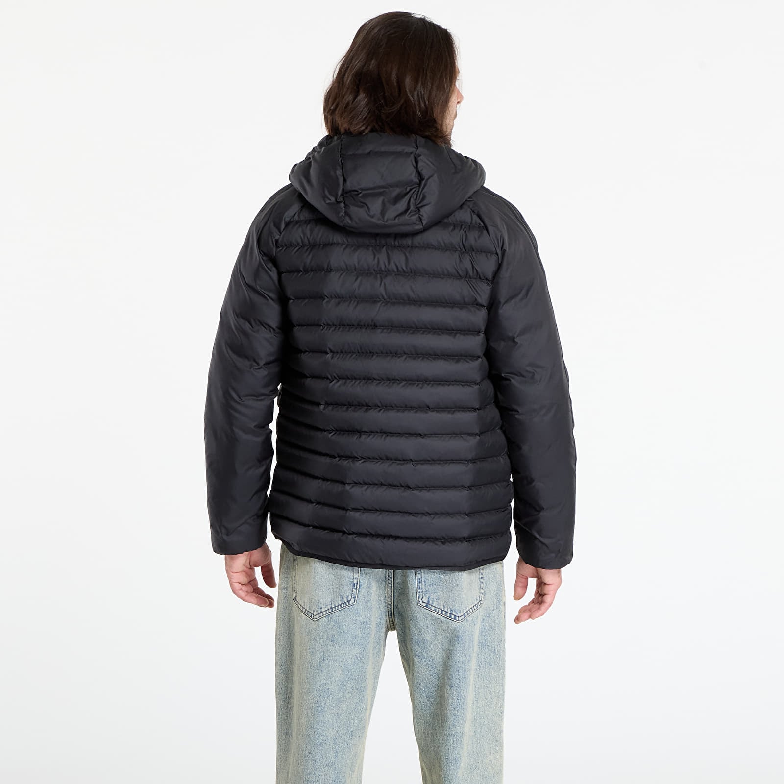 Vestes adidas Synthetic Hooded Jacket Black