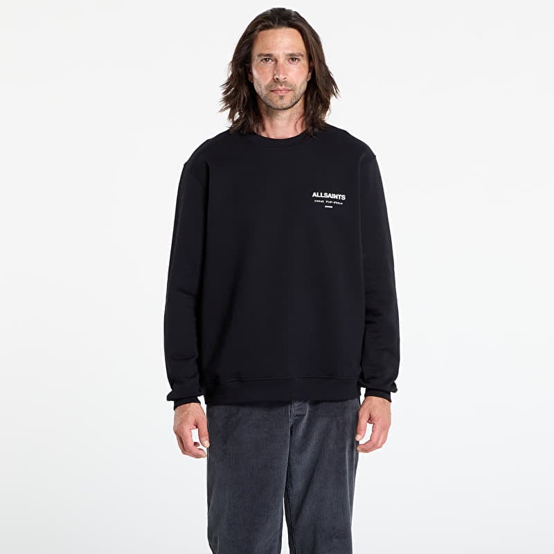 Sweatshirt AllSaints Underground Crew Jet Black