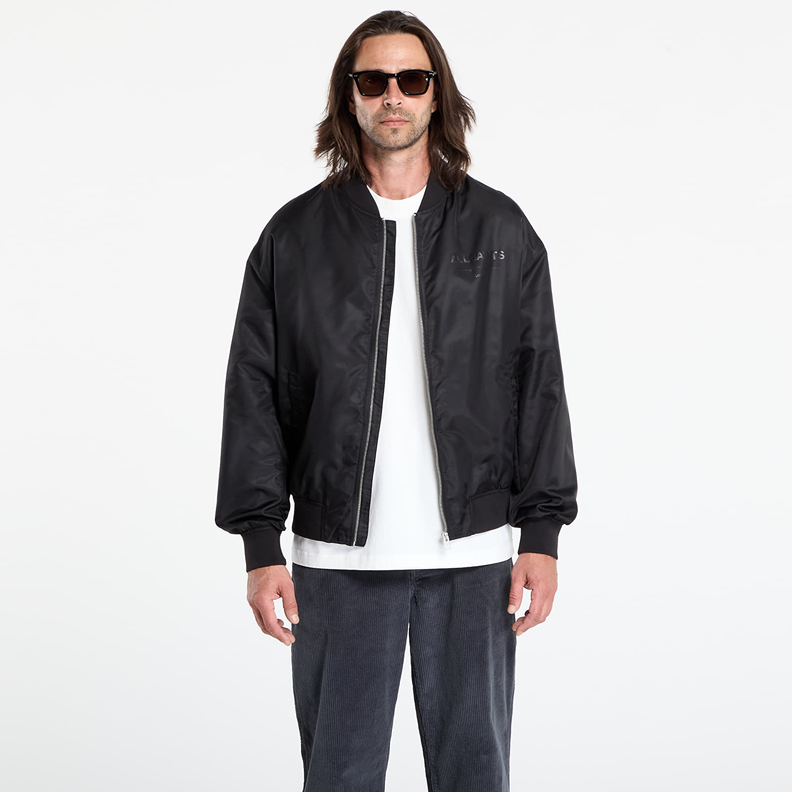 Herenjassen AllSaints Future Bomber Black