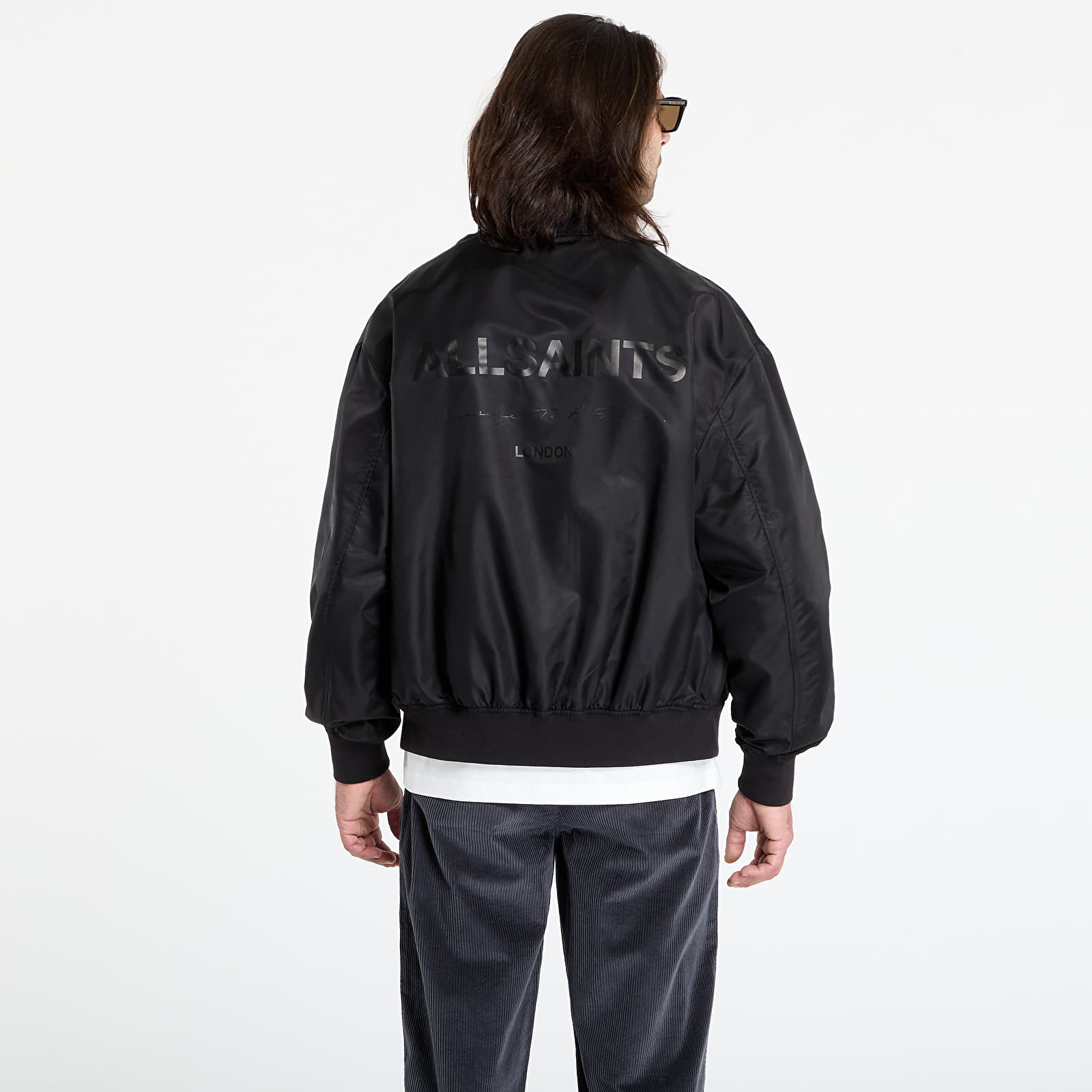 Herenjassen AllSaints Future Bomber Black