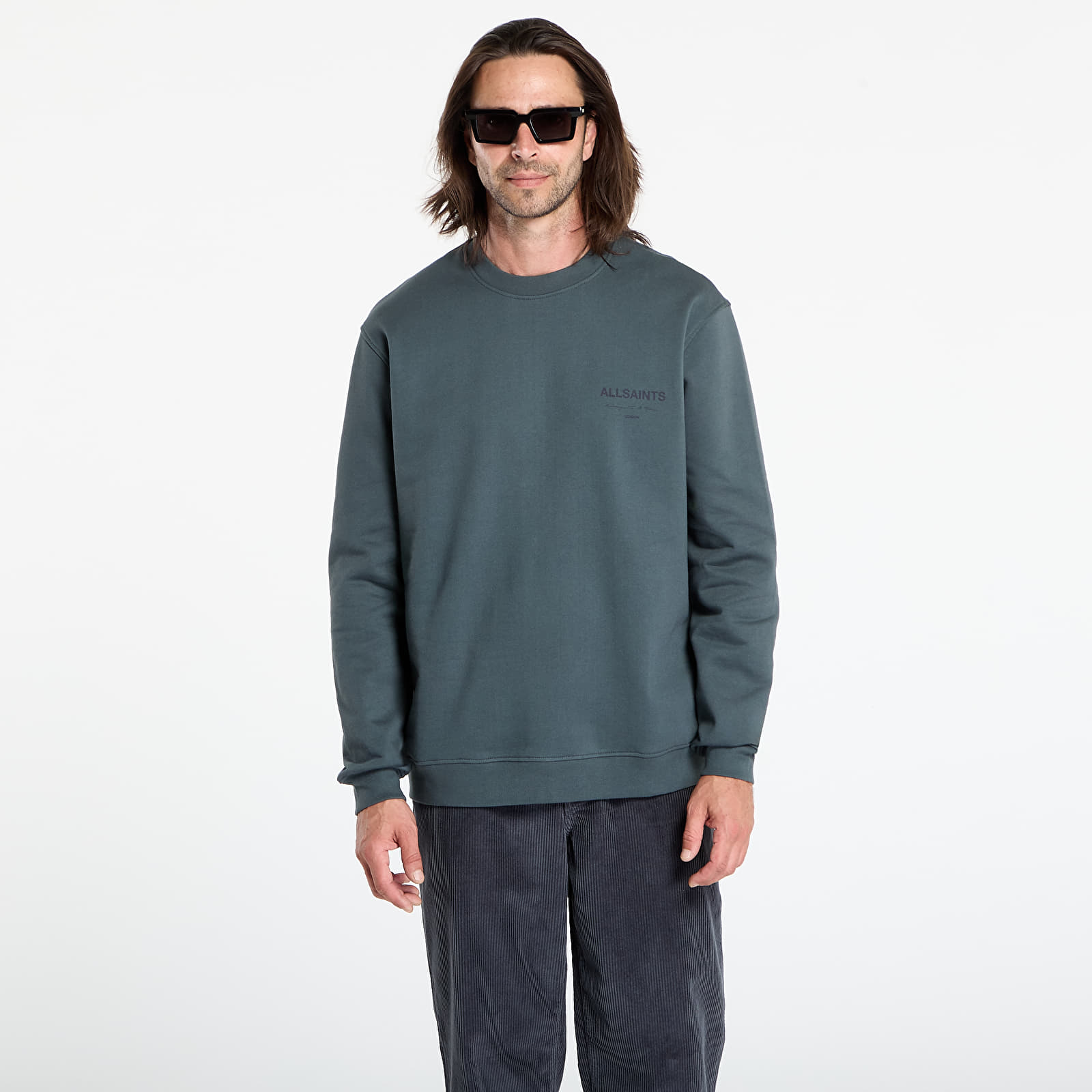 Hoodies voor heren AllSaints Future Crew Sunil Blue