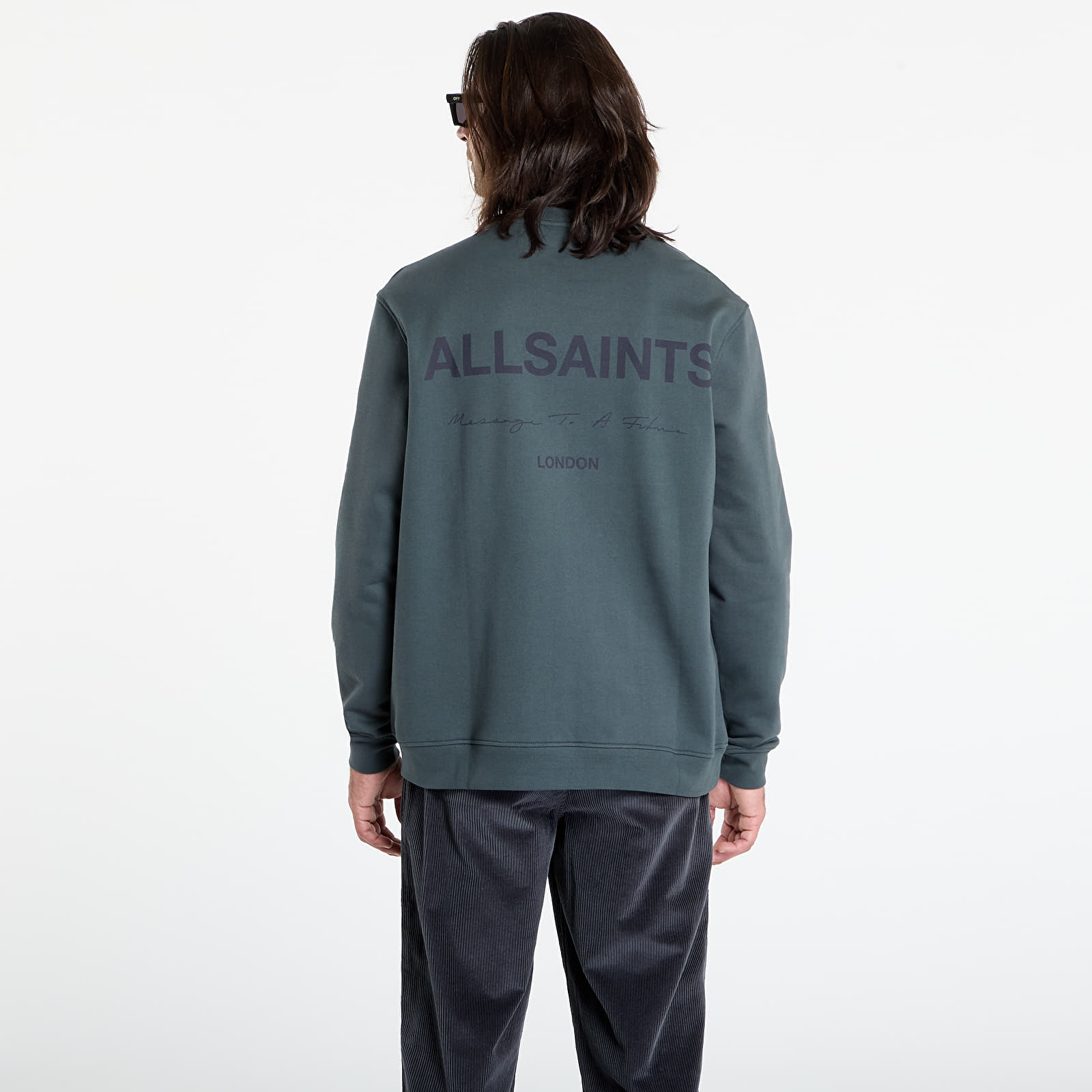 Hoodies voor heren AllSaints Future Crew Sunil Blue