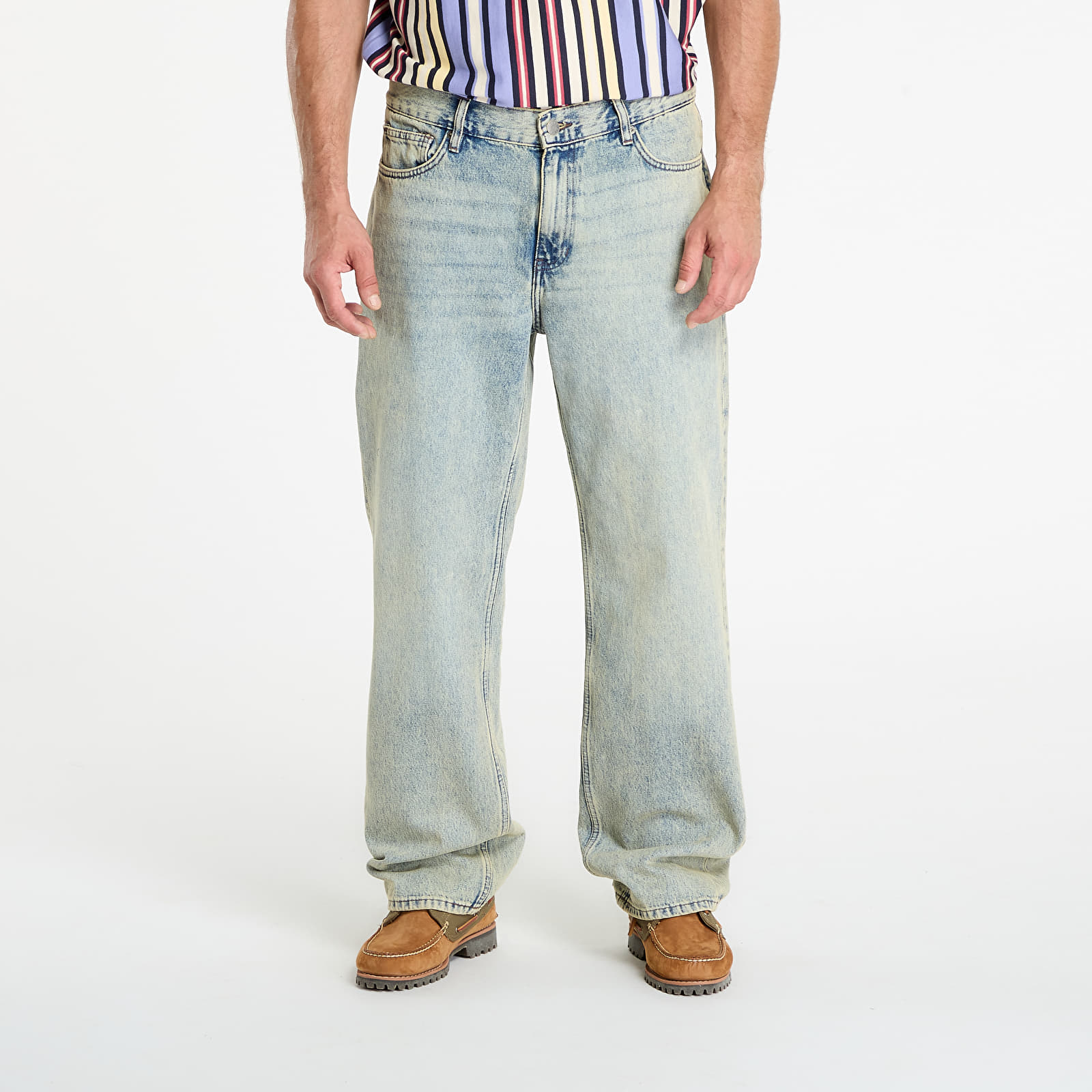 Broeken voor heren Guess Originals Baggy Pant Washed Blue
