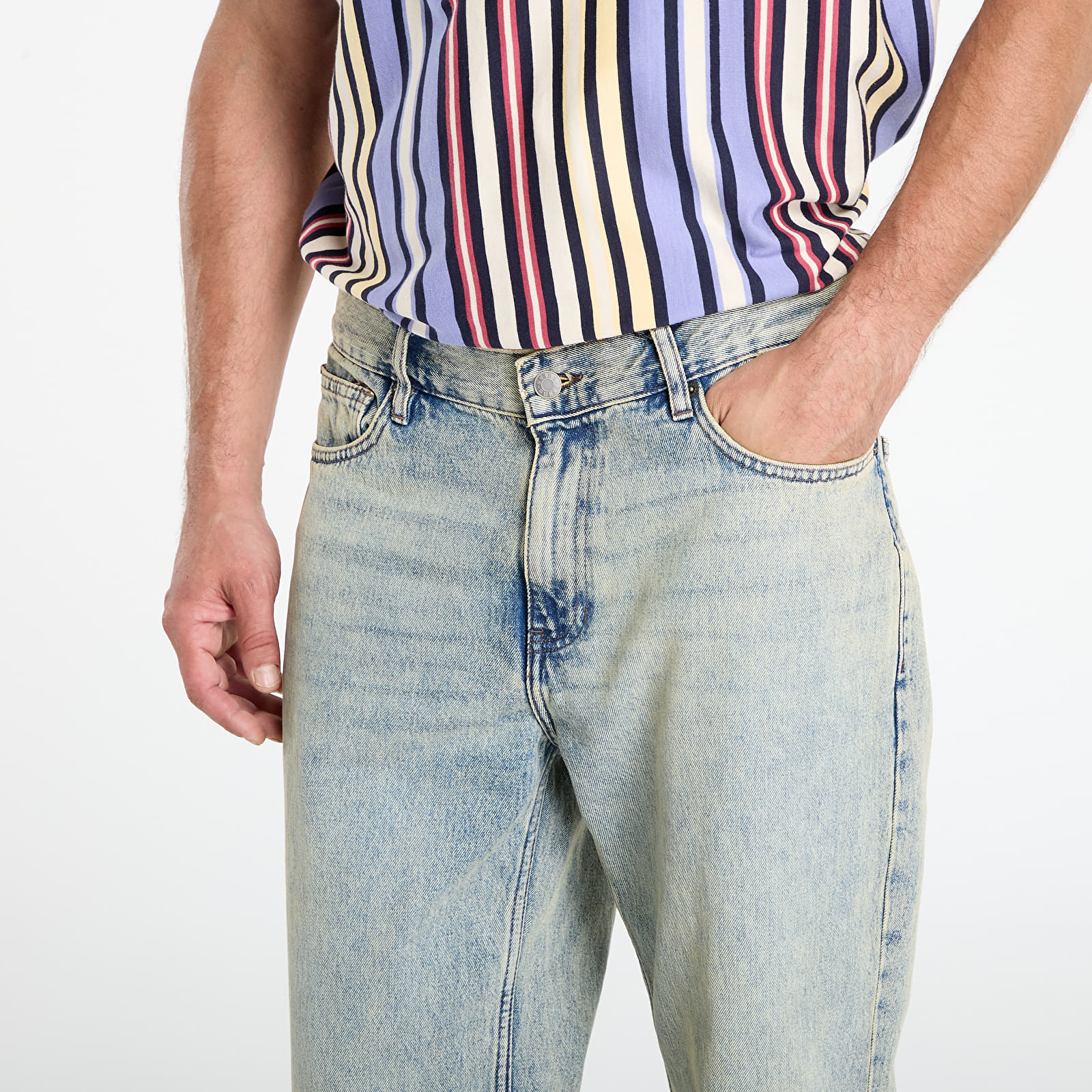 Broeken voor heren Guess Originals Baggy Pant Washed Blue
