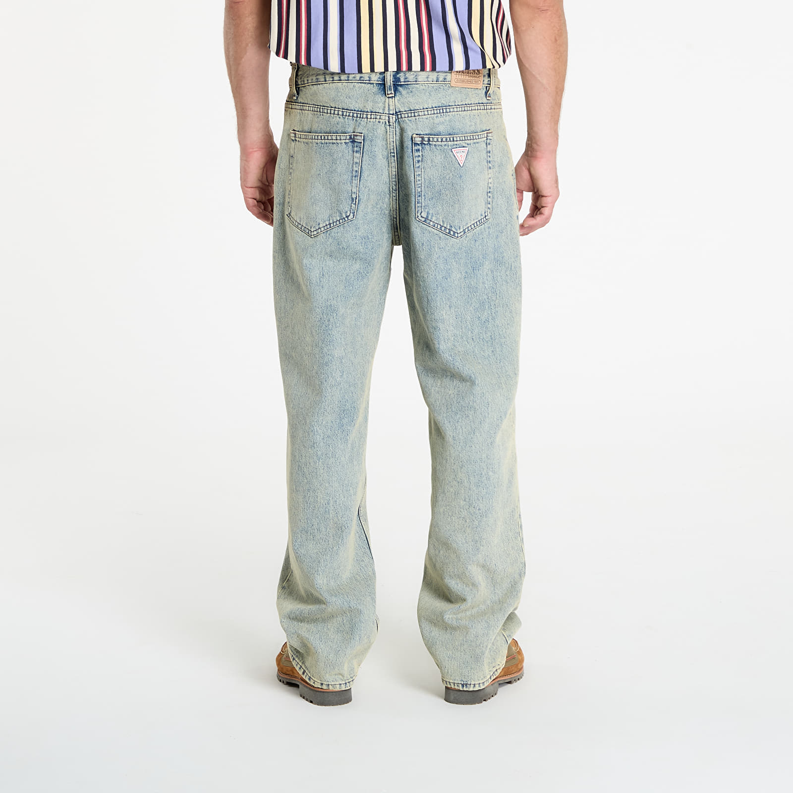 Broeken voor heren Guess Originals Baggy Pant Washed Blue