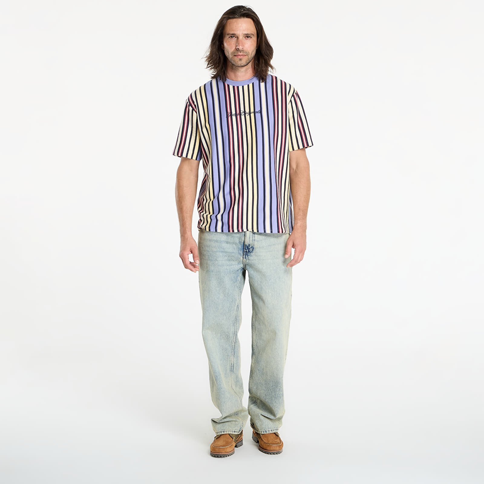 Broeken voor heren Guess Originals Baggy Pant Washed Blue