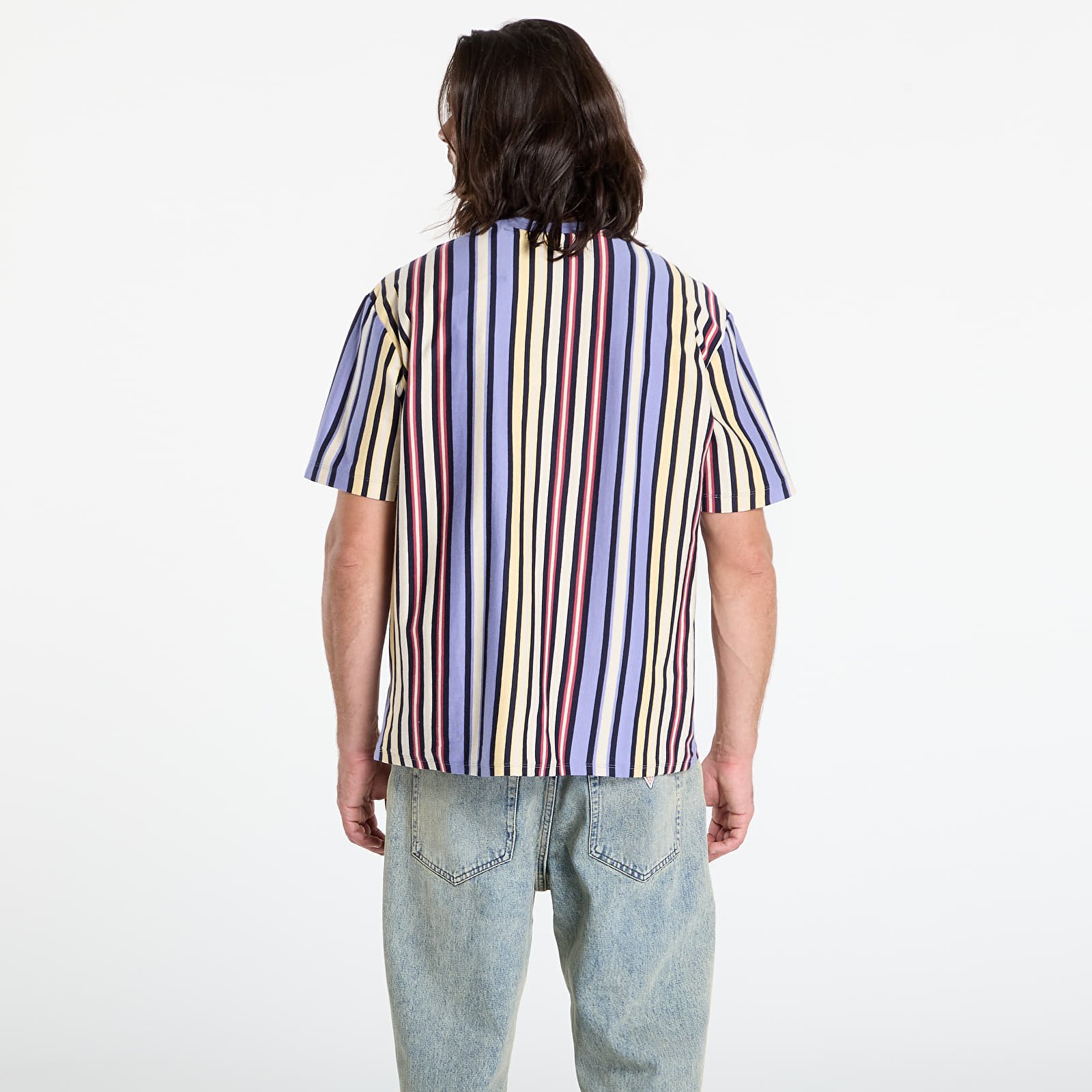Men's T-shirts Guess Originals Vertical Stripe Tee Multicolor
