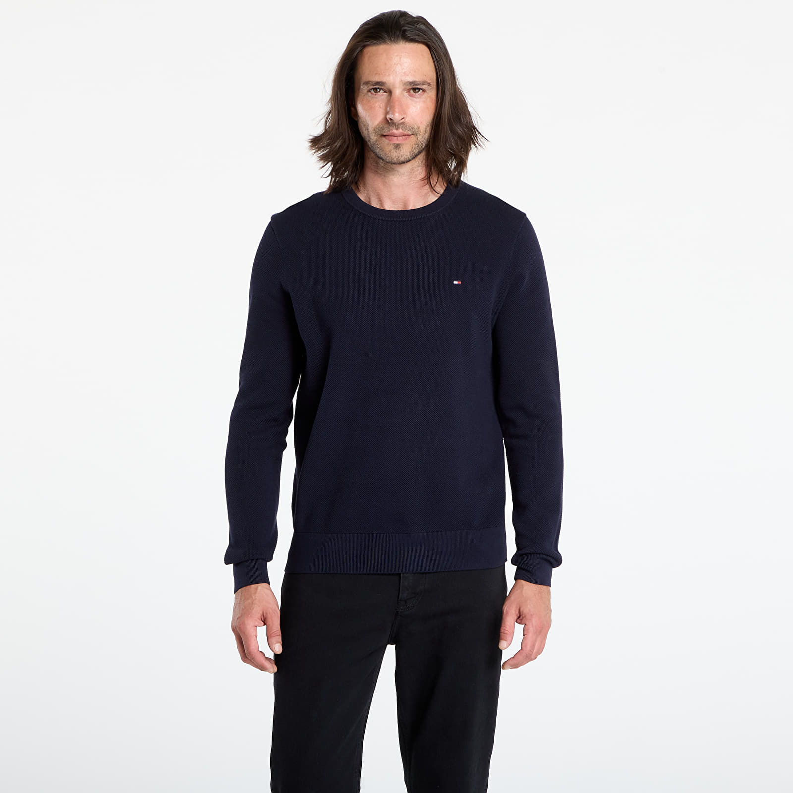Hættetrøjer og sweatshirts Tommy Hilfiger Essential Structure Sweat Blue