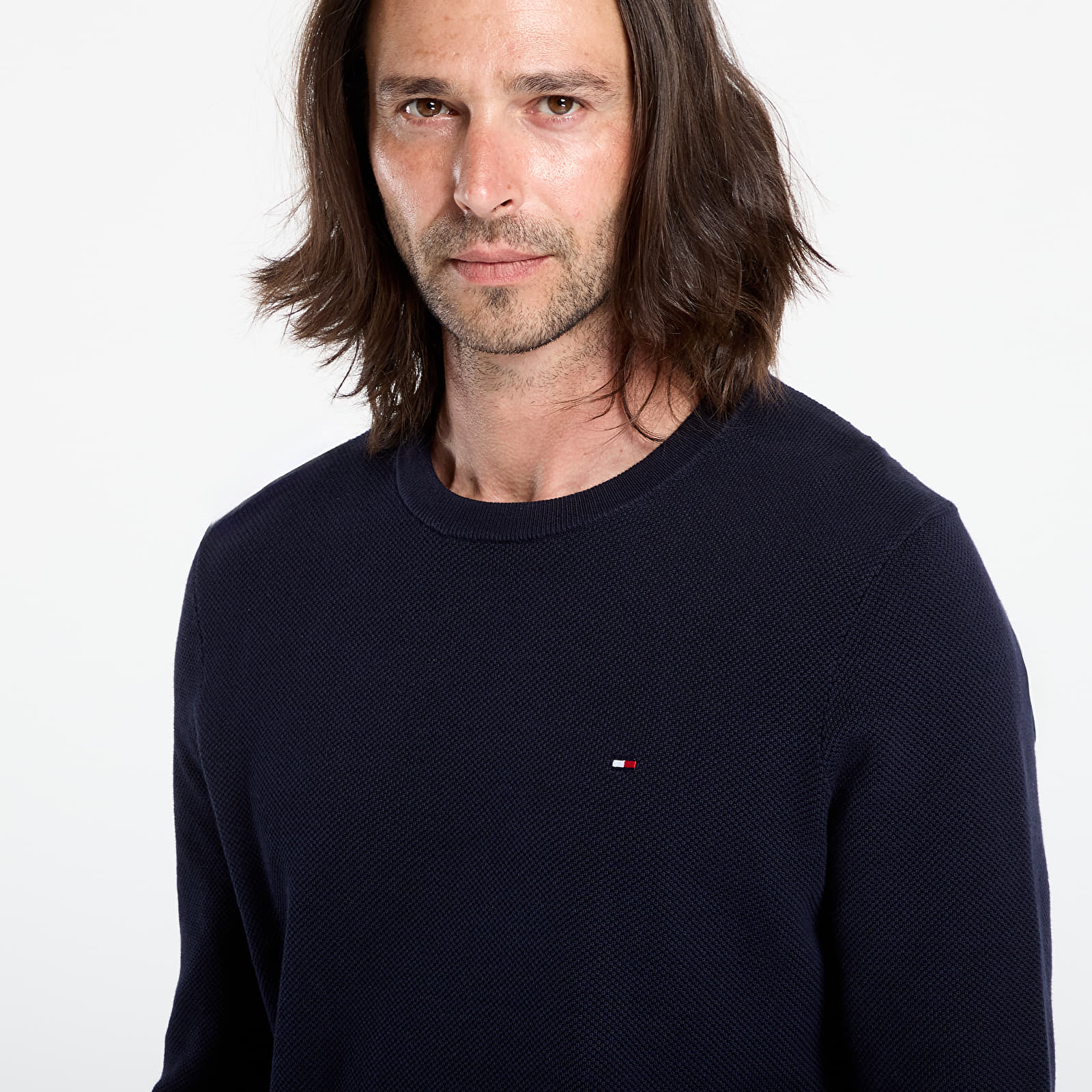 Hættetrøjer og sweatshirts Tommy Hilfiger Essential Structure Sweat Blue