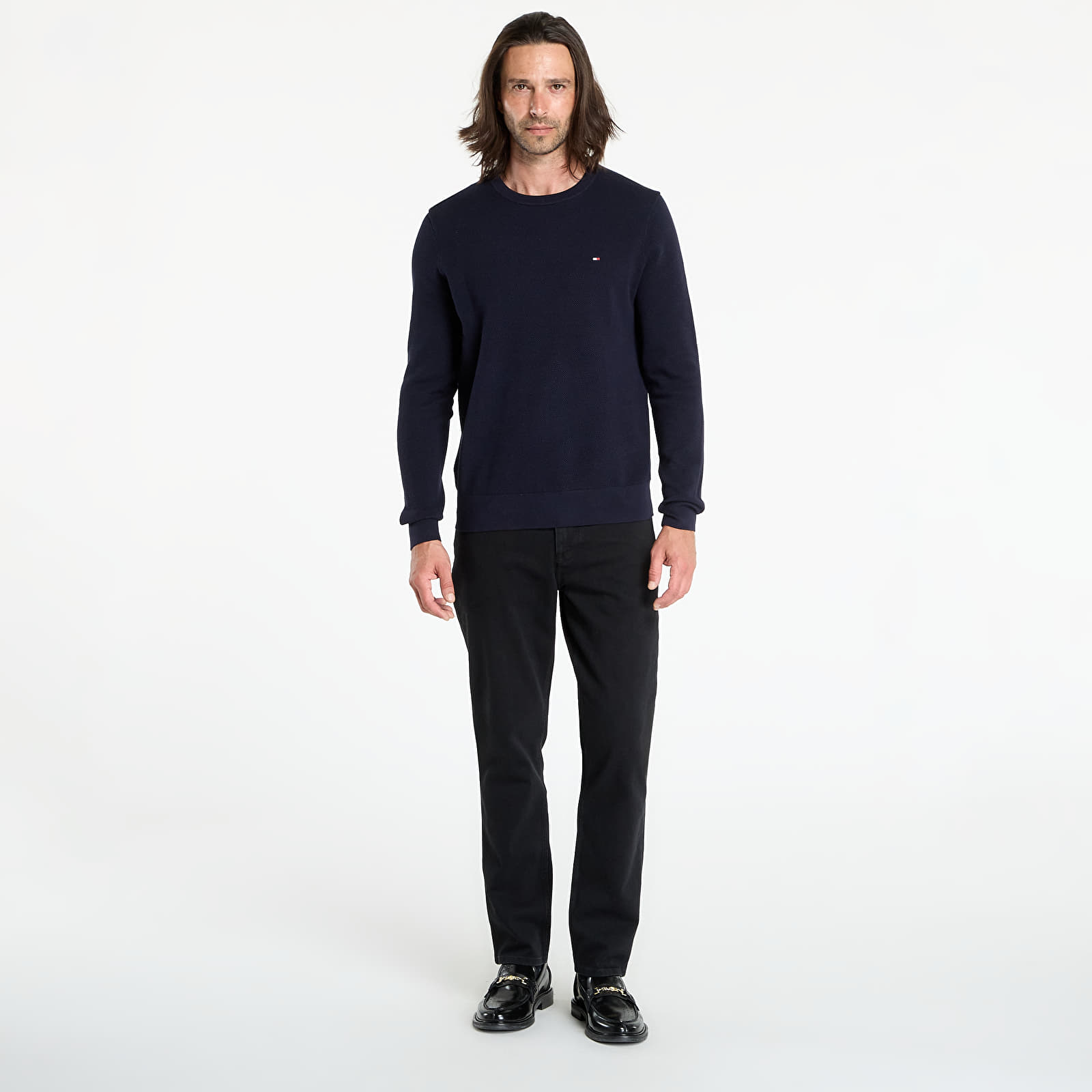 Hættetrøjer og sweatshirts Tommy Hilfiger Essential Structure Sweat Blue