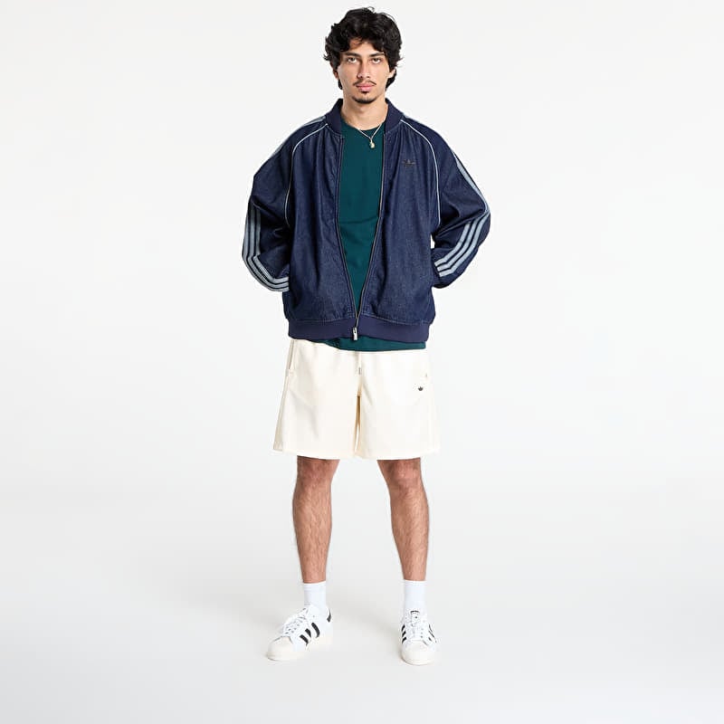 adidas SST Adicolor Loose Denim Stone Jacket Indigo Denim | Queens