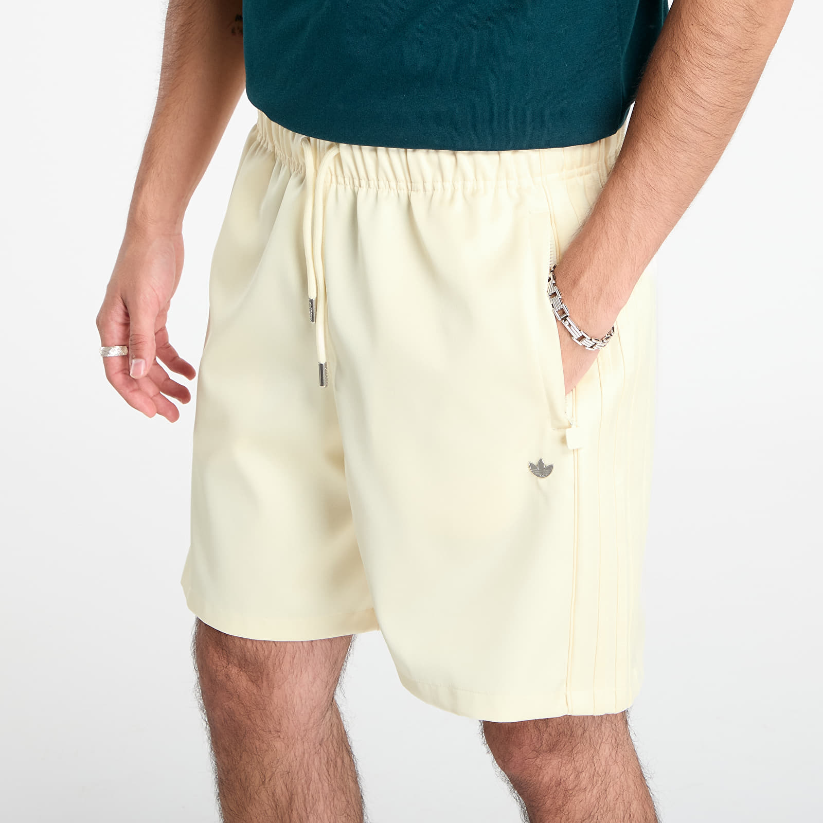 Men's shorts adidas Satin Short Crew White