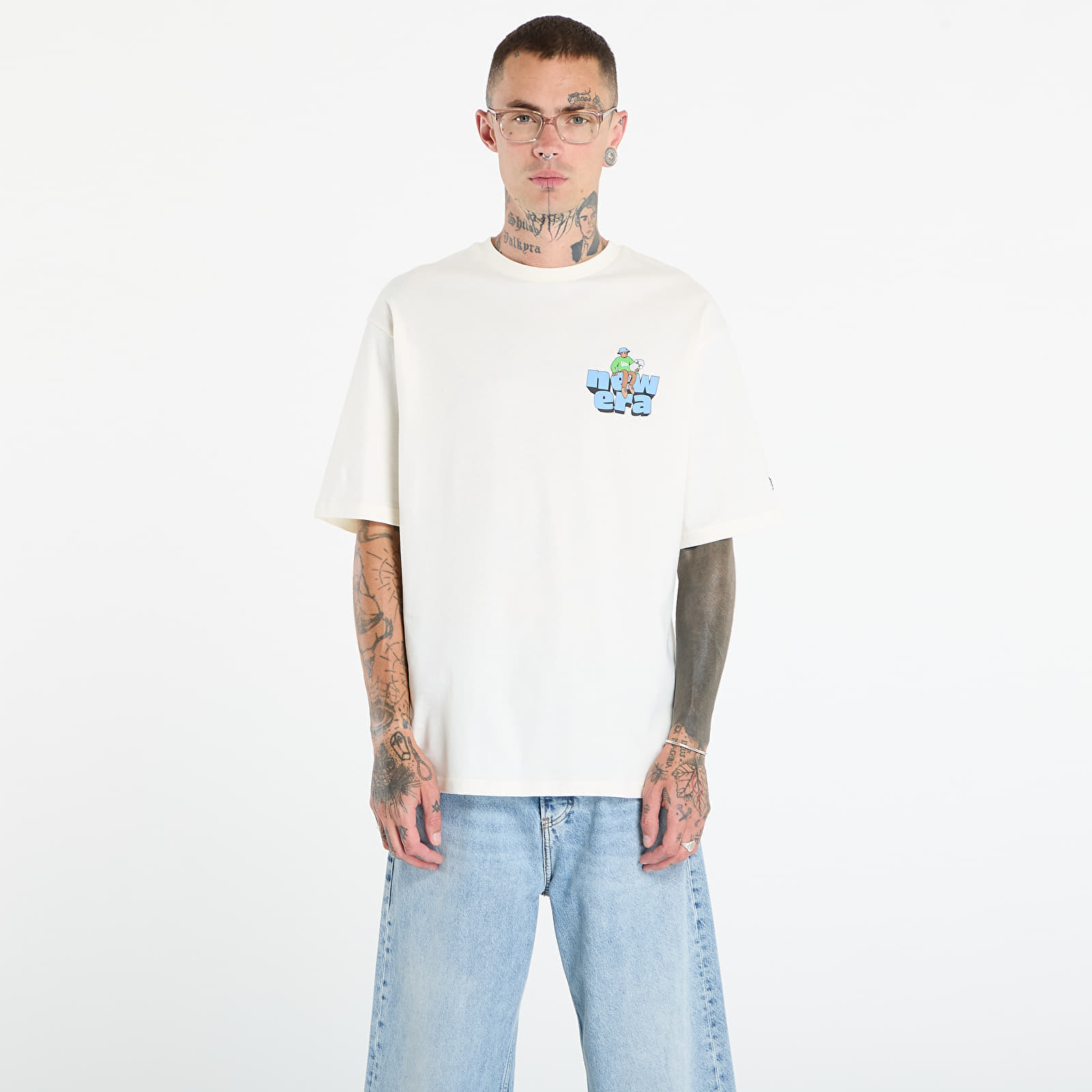 Tricou New Era Graphic 1 Off White XL