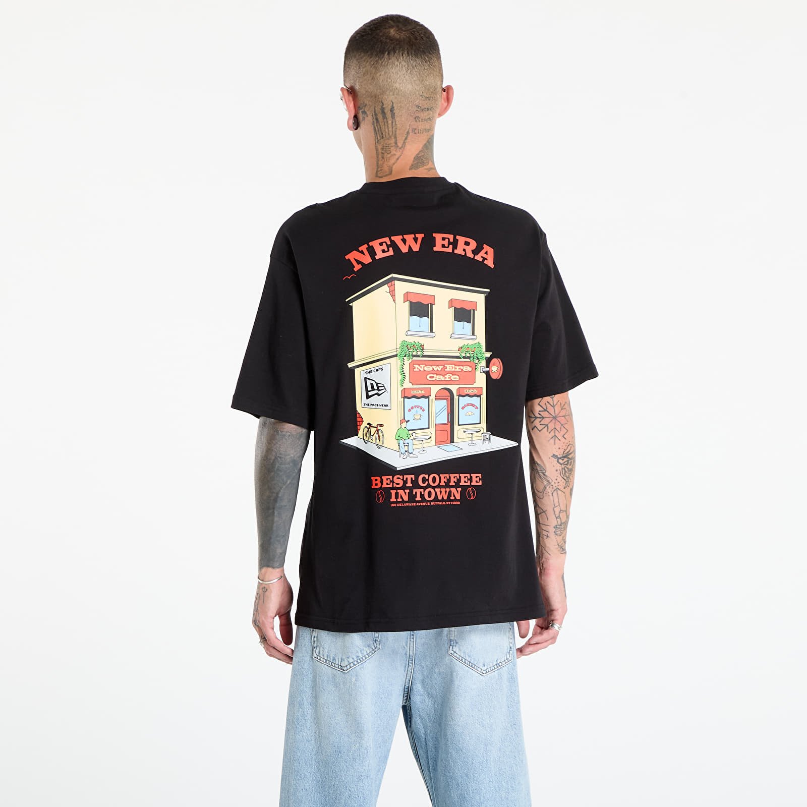 Men's T-shirts New Era Graphic 1 Black